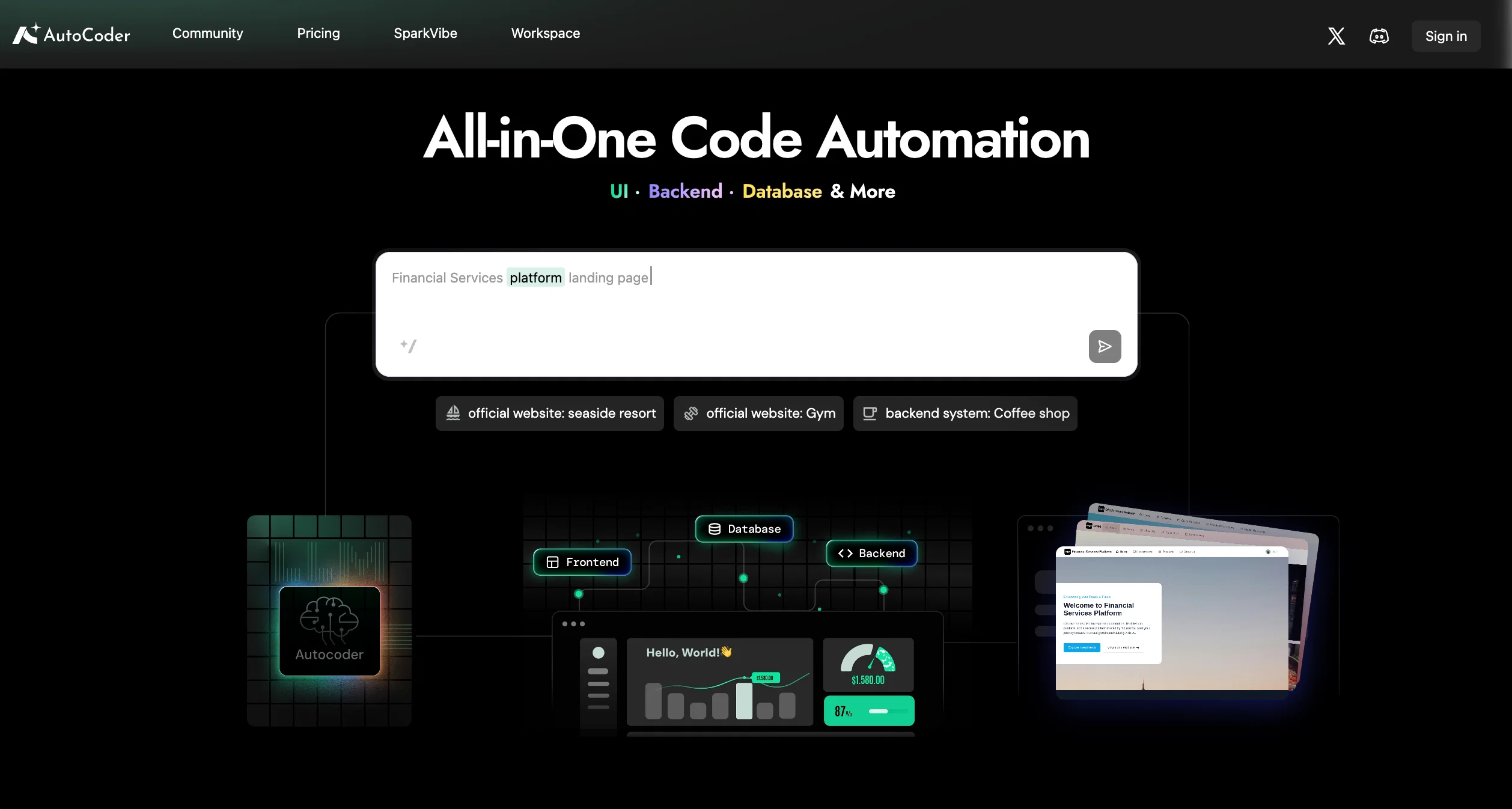 Autocoder.ccv2.1.0 screenshot