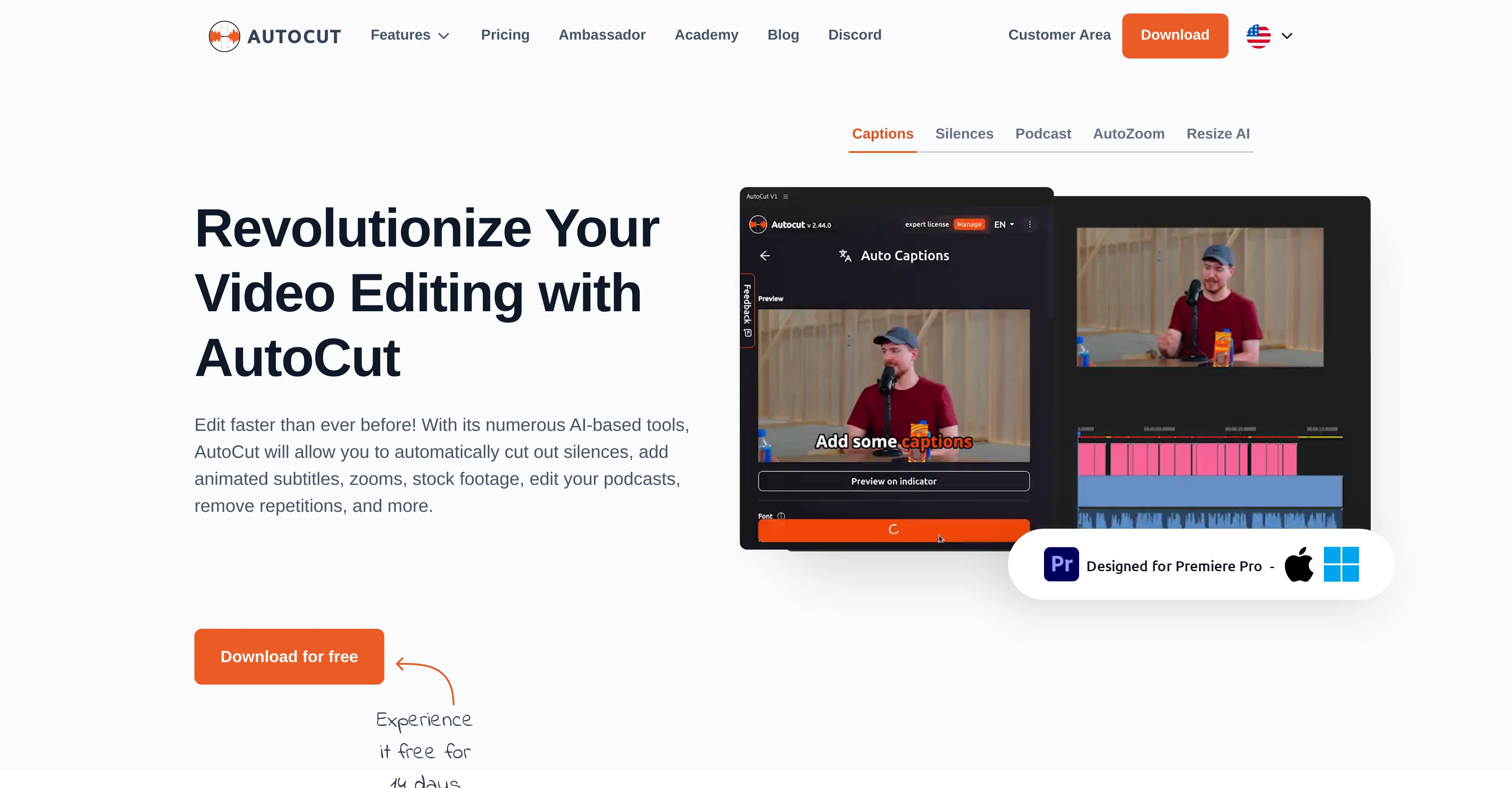 AutoCut screenshot