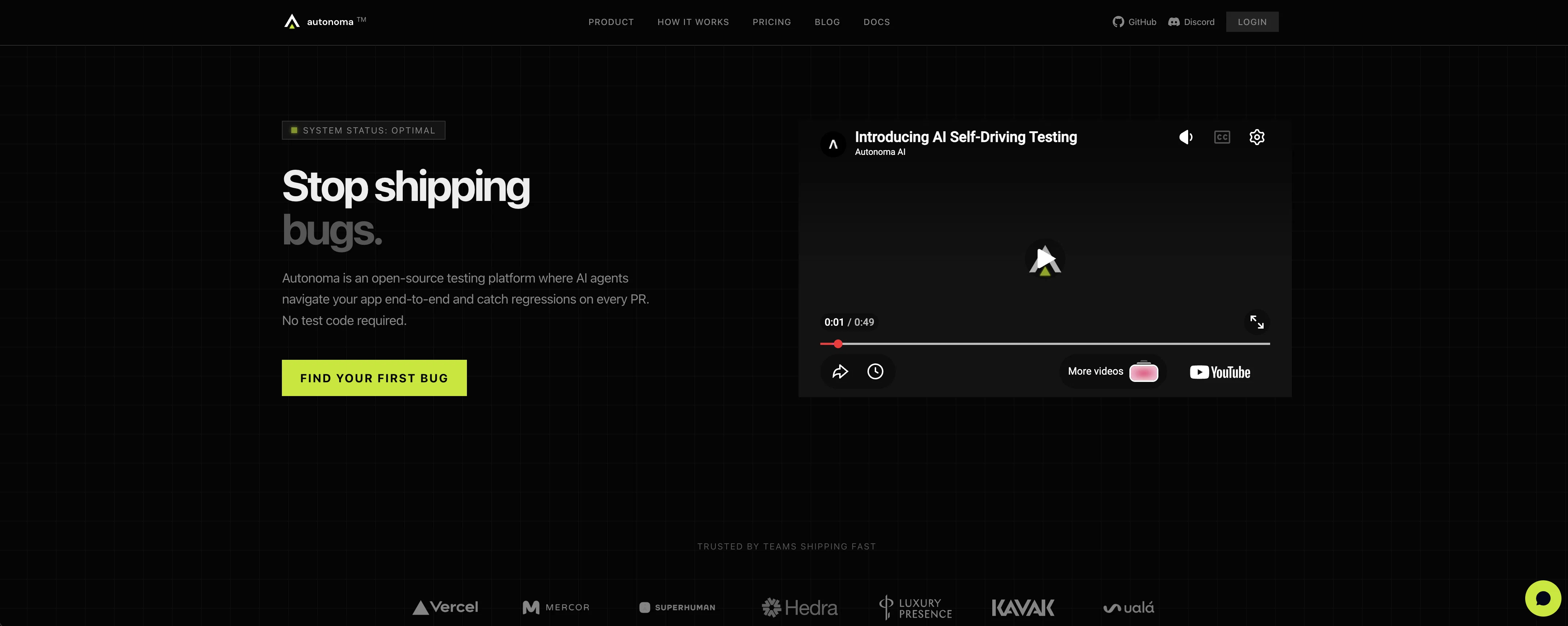 Autonoma screenshot