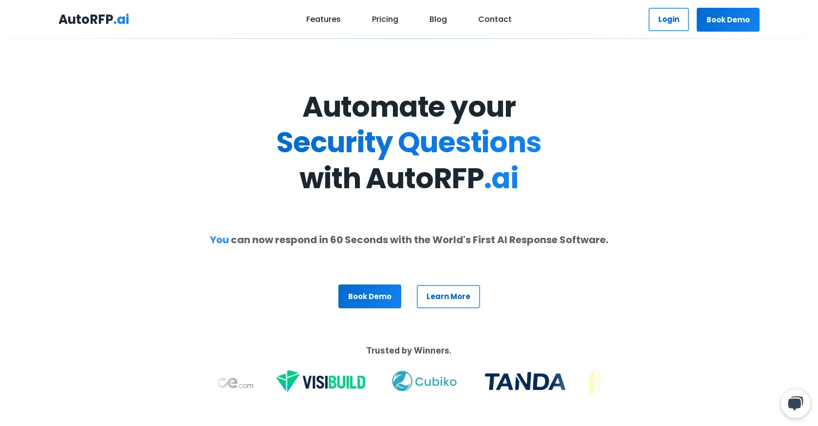 AutoRFP screenshot