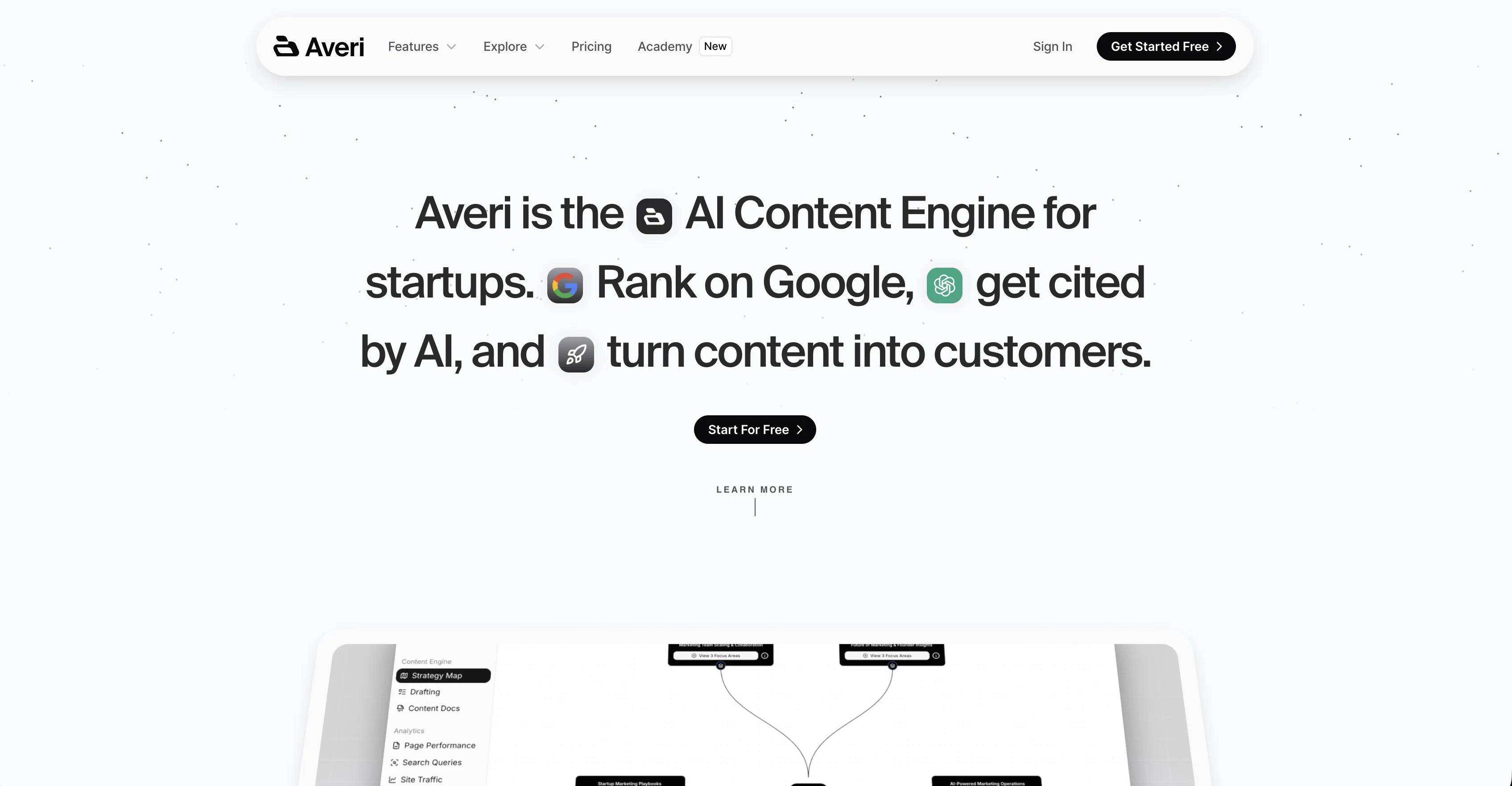 Averi AIv5 screenshot