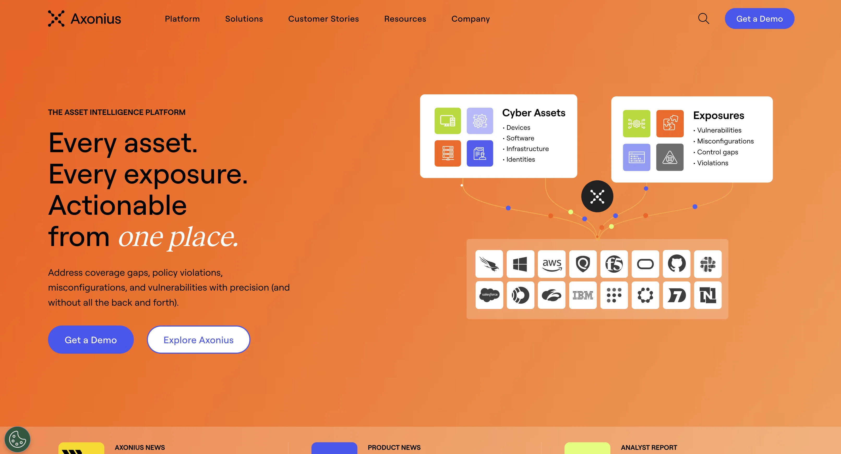 Axonius screenshot