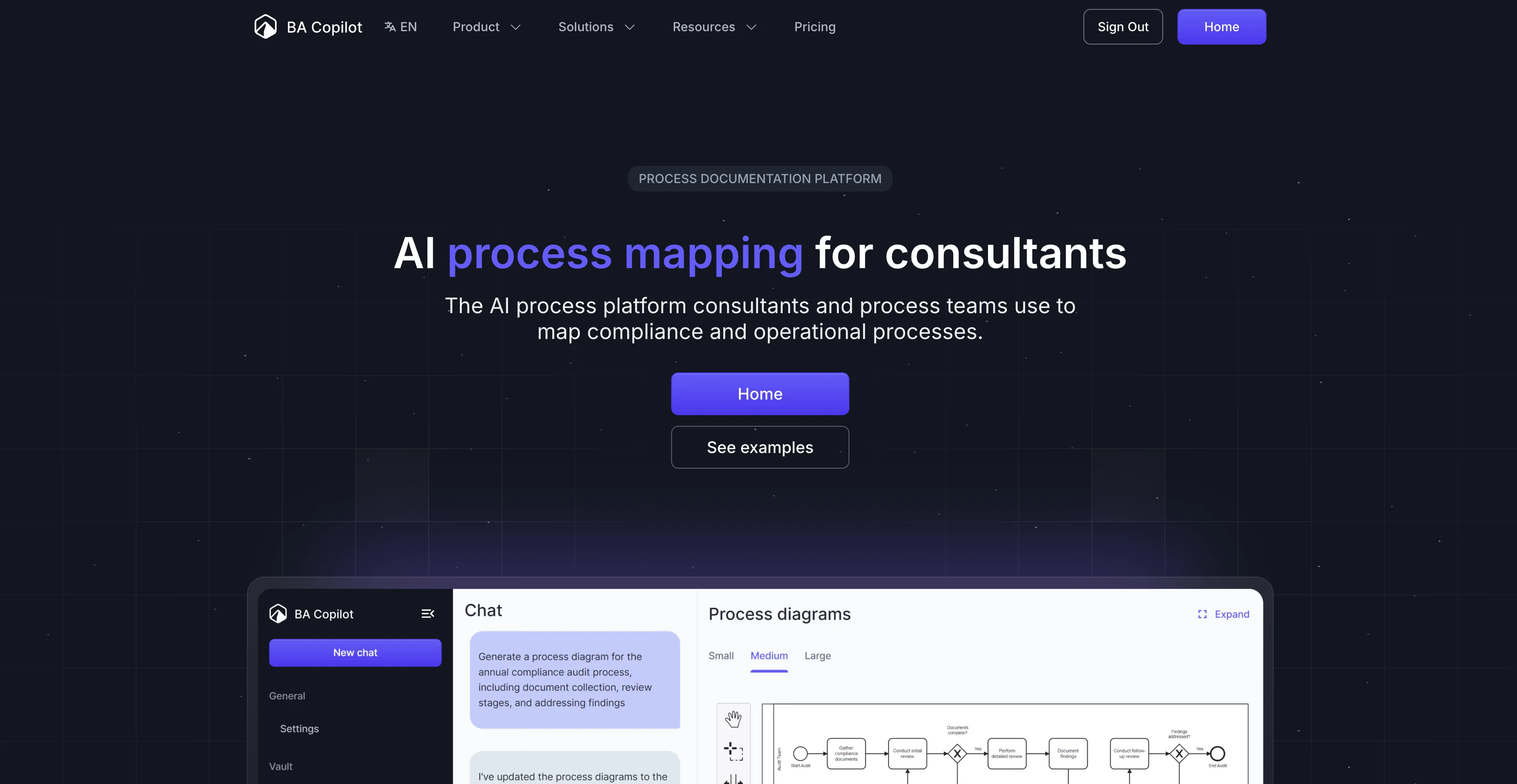 BA Copilot screenshot