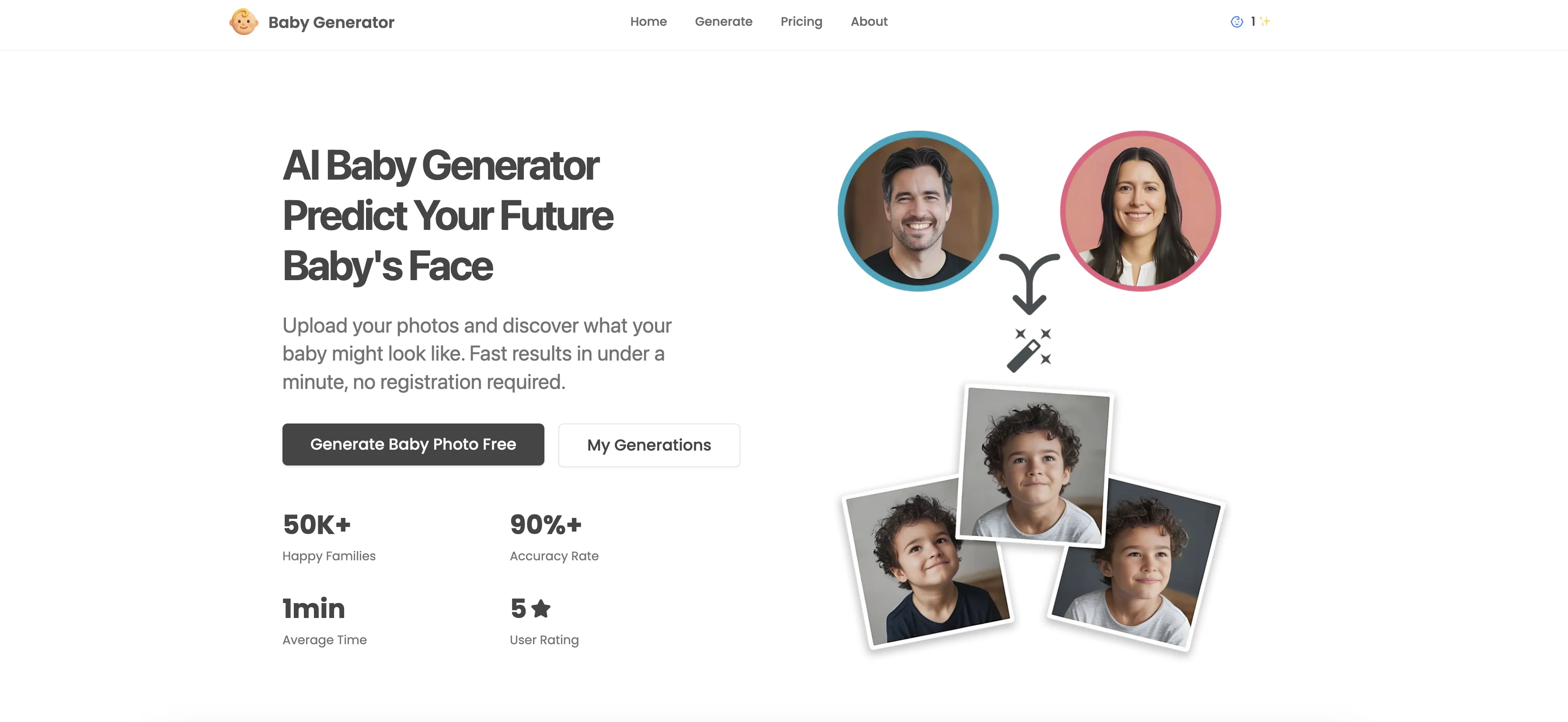 Baby Generator AI screenshot