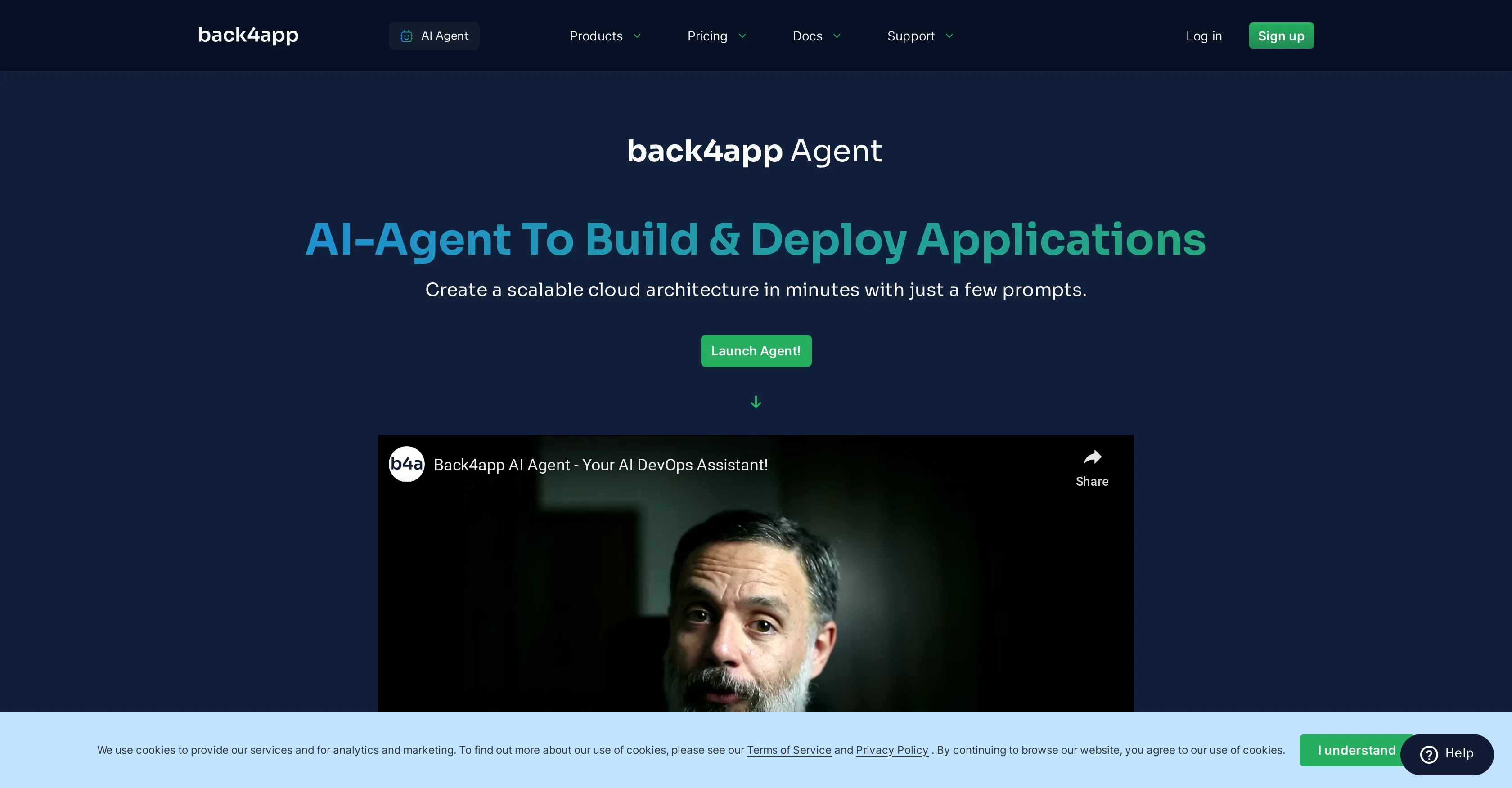 Back4app Agent screenshot