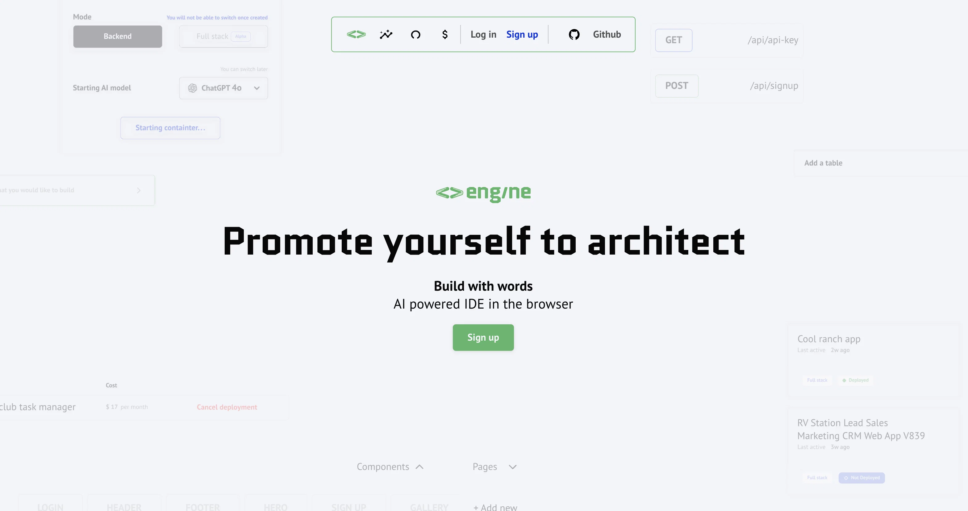 Engine Labs screenshot