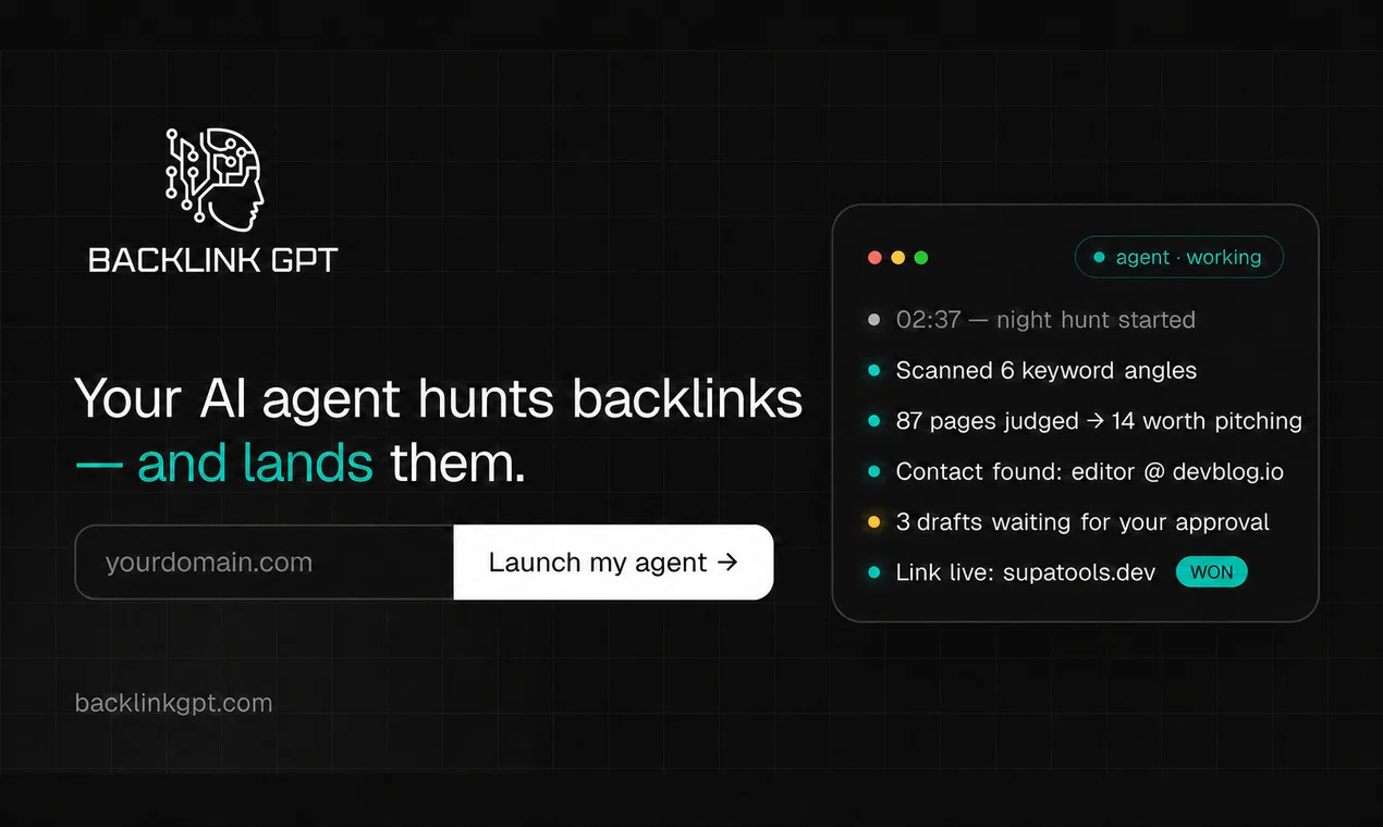 BacklinkGPTv2.0 screenshot