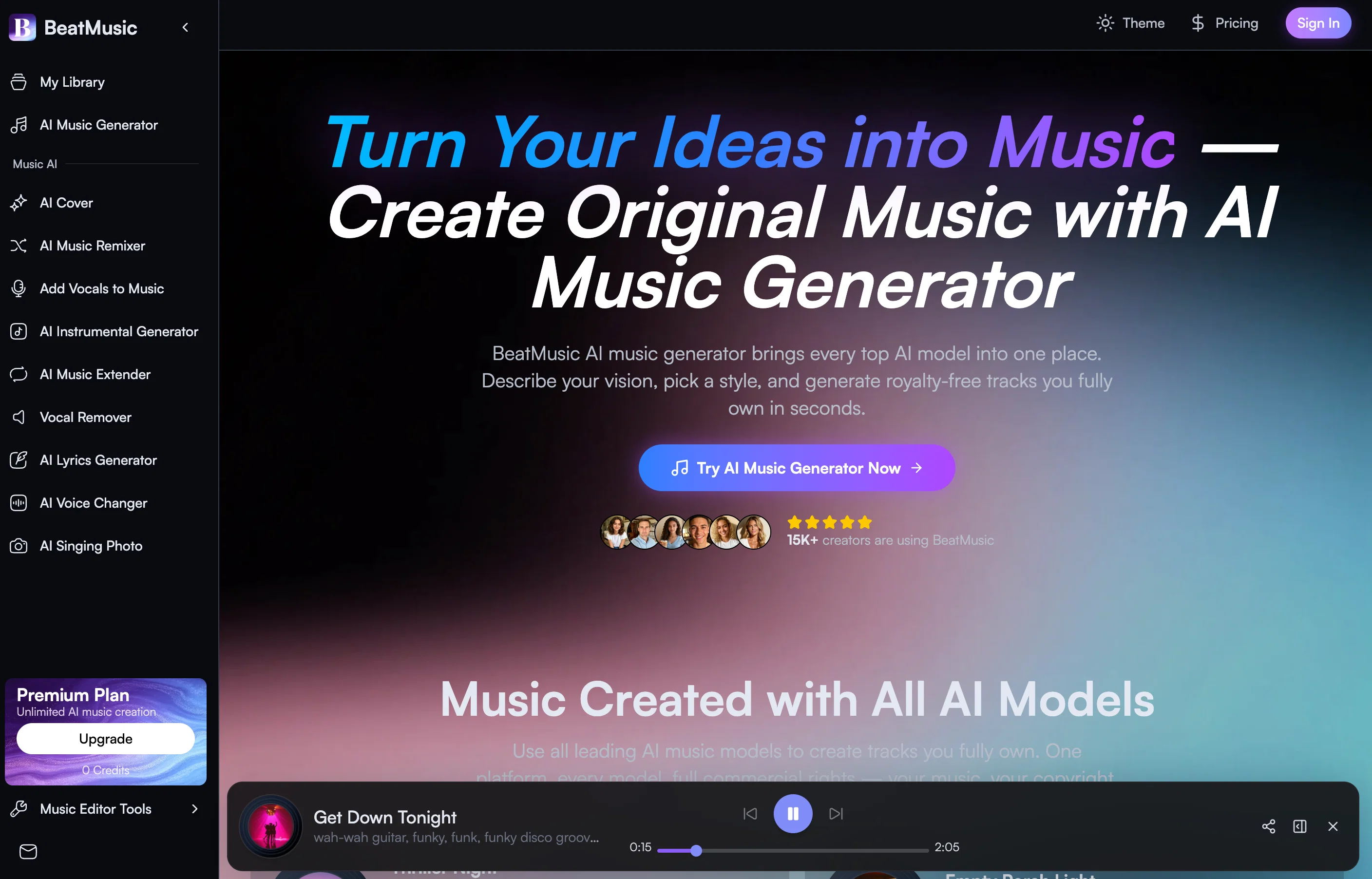 BeatMusic1.1.0 screenshot