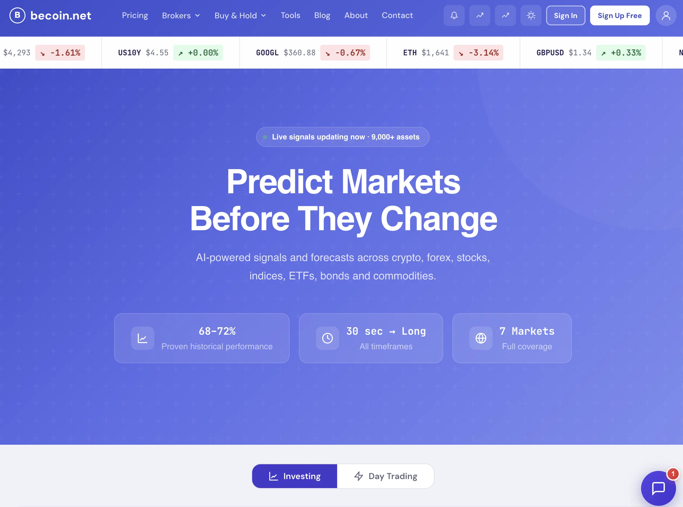 BeCoin screenshot