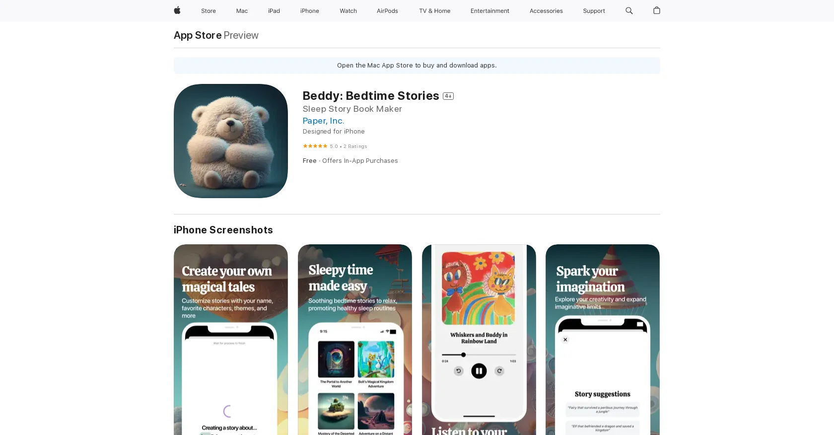 Beddy screenshot