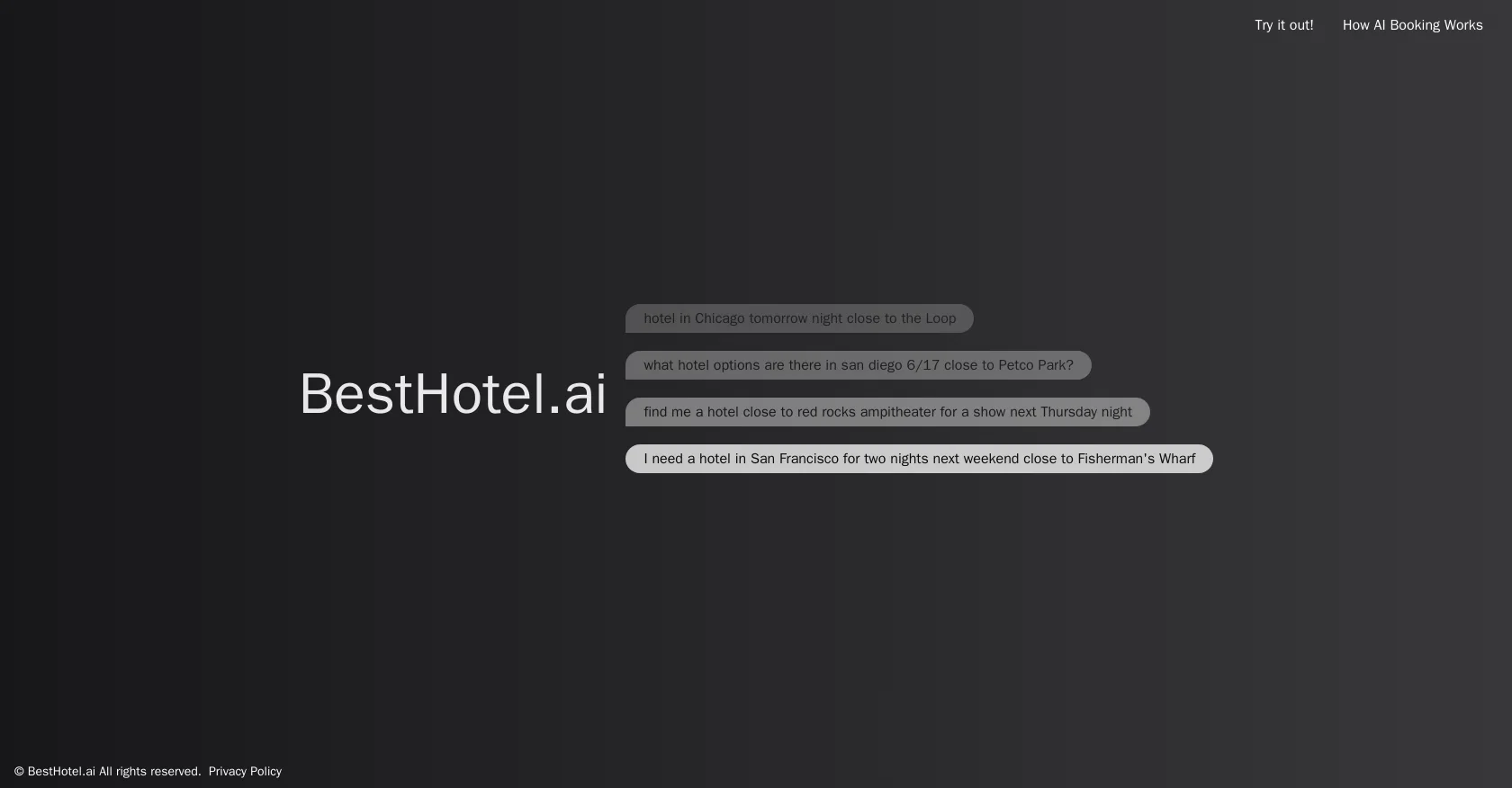 Besthotel screenshot