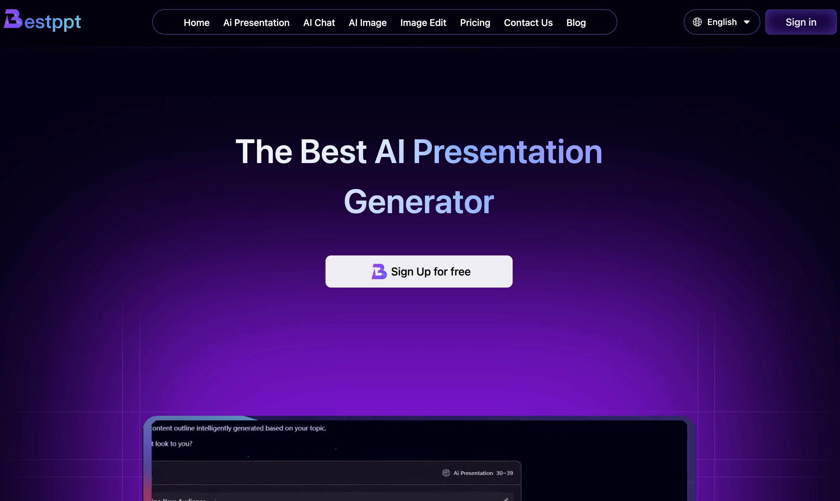 Bestppt.ai screenshot