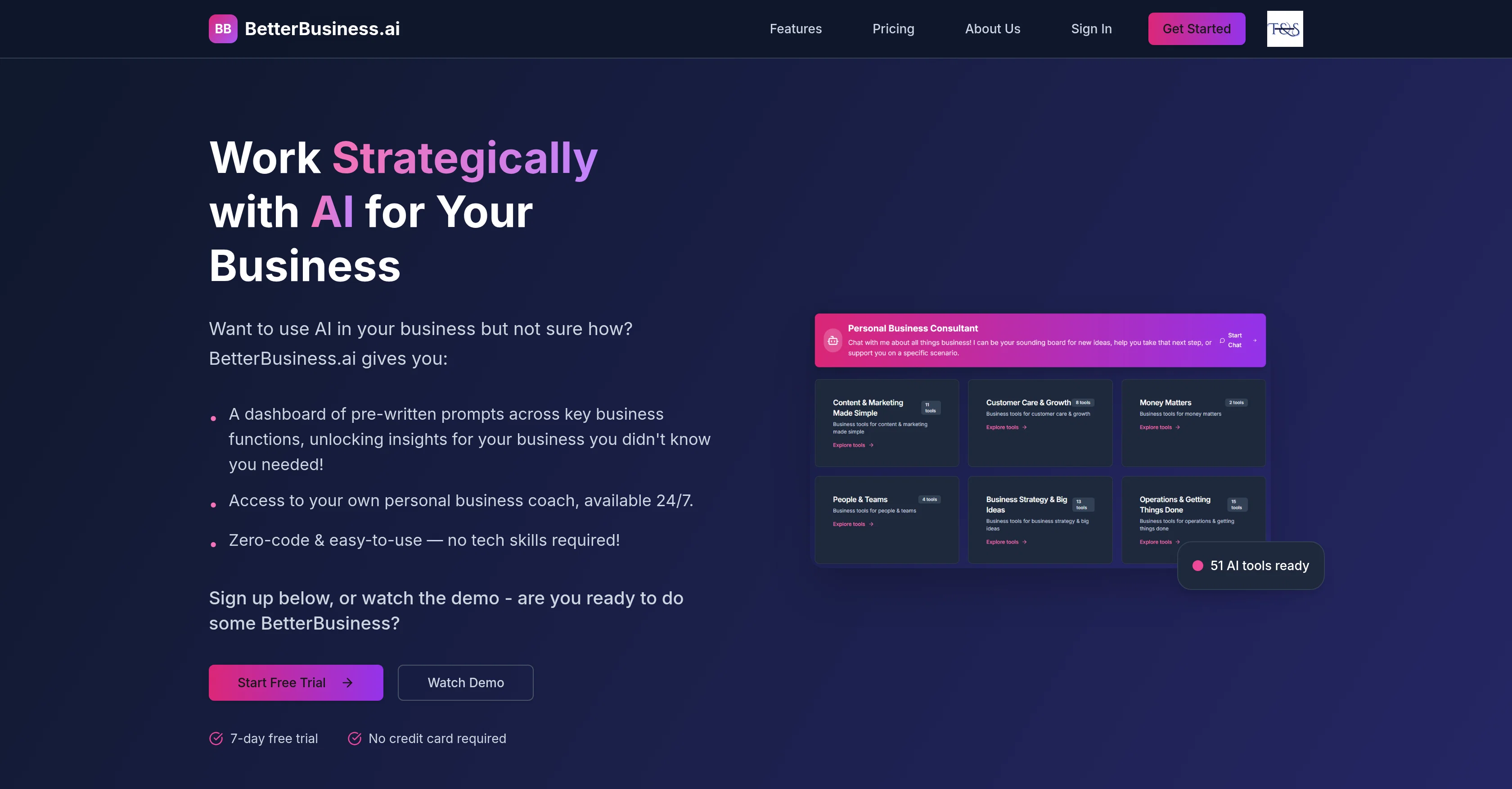 Better-Business.AI screenshot