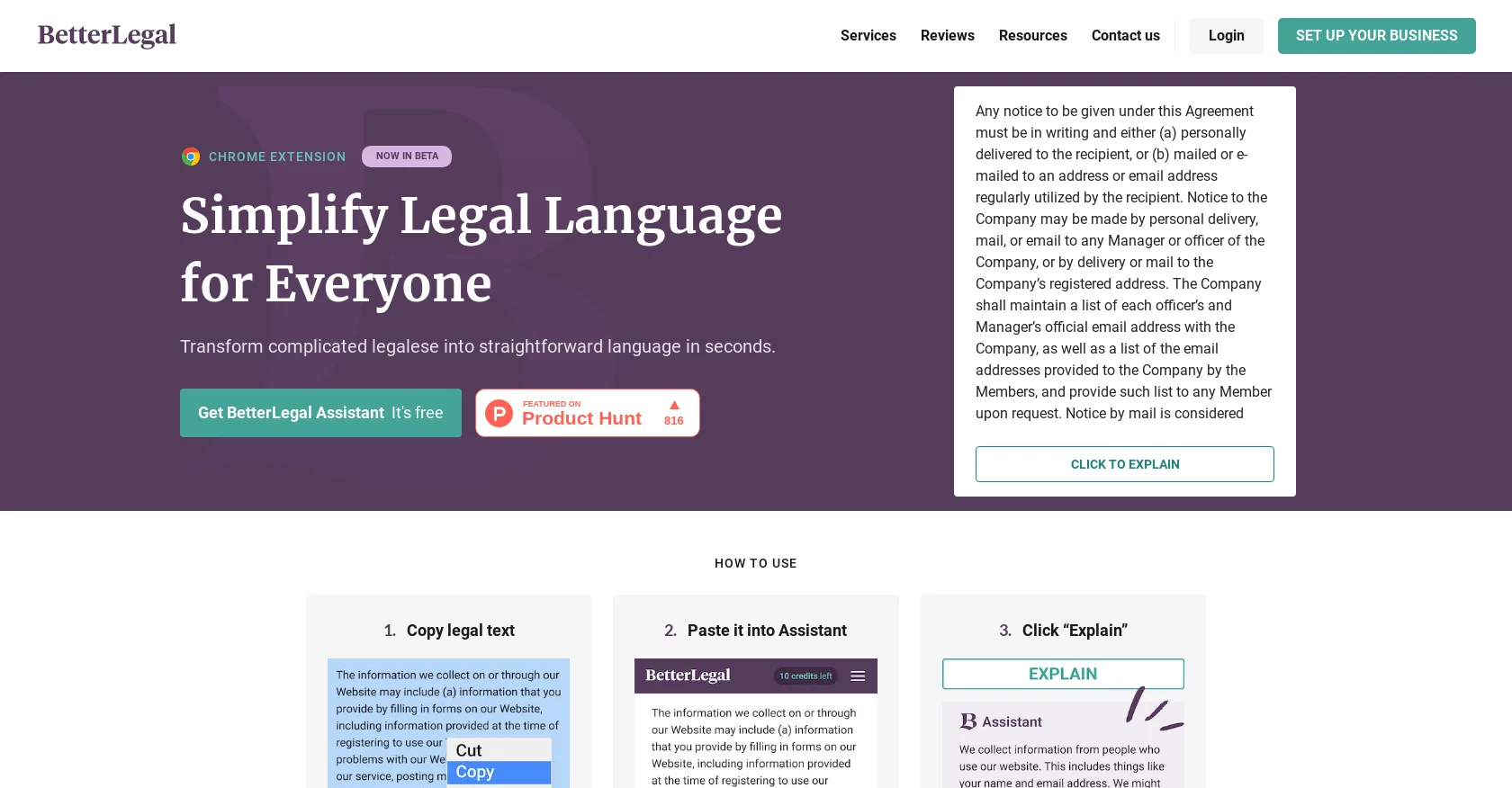 BetterLegal screenshot