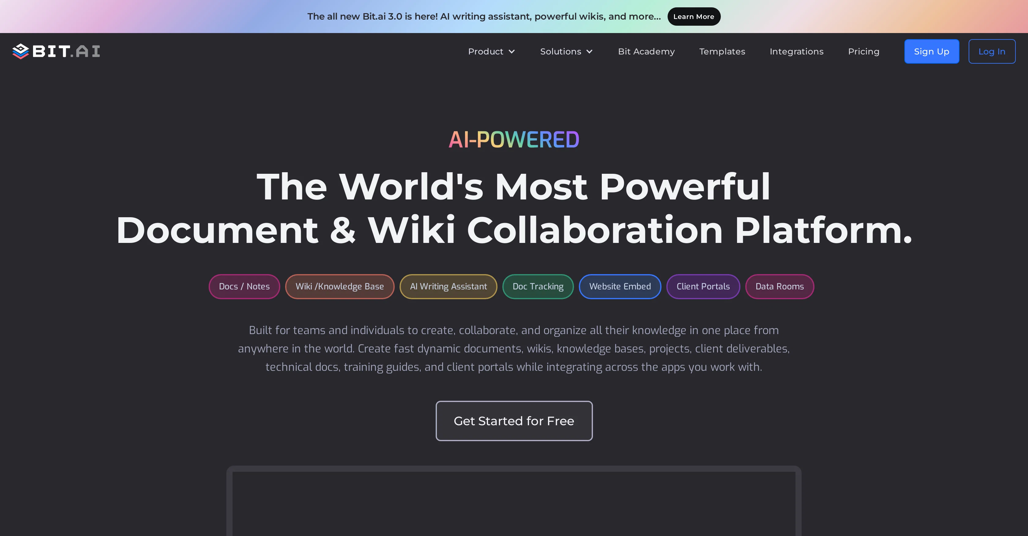 Bit.ai screenshot