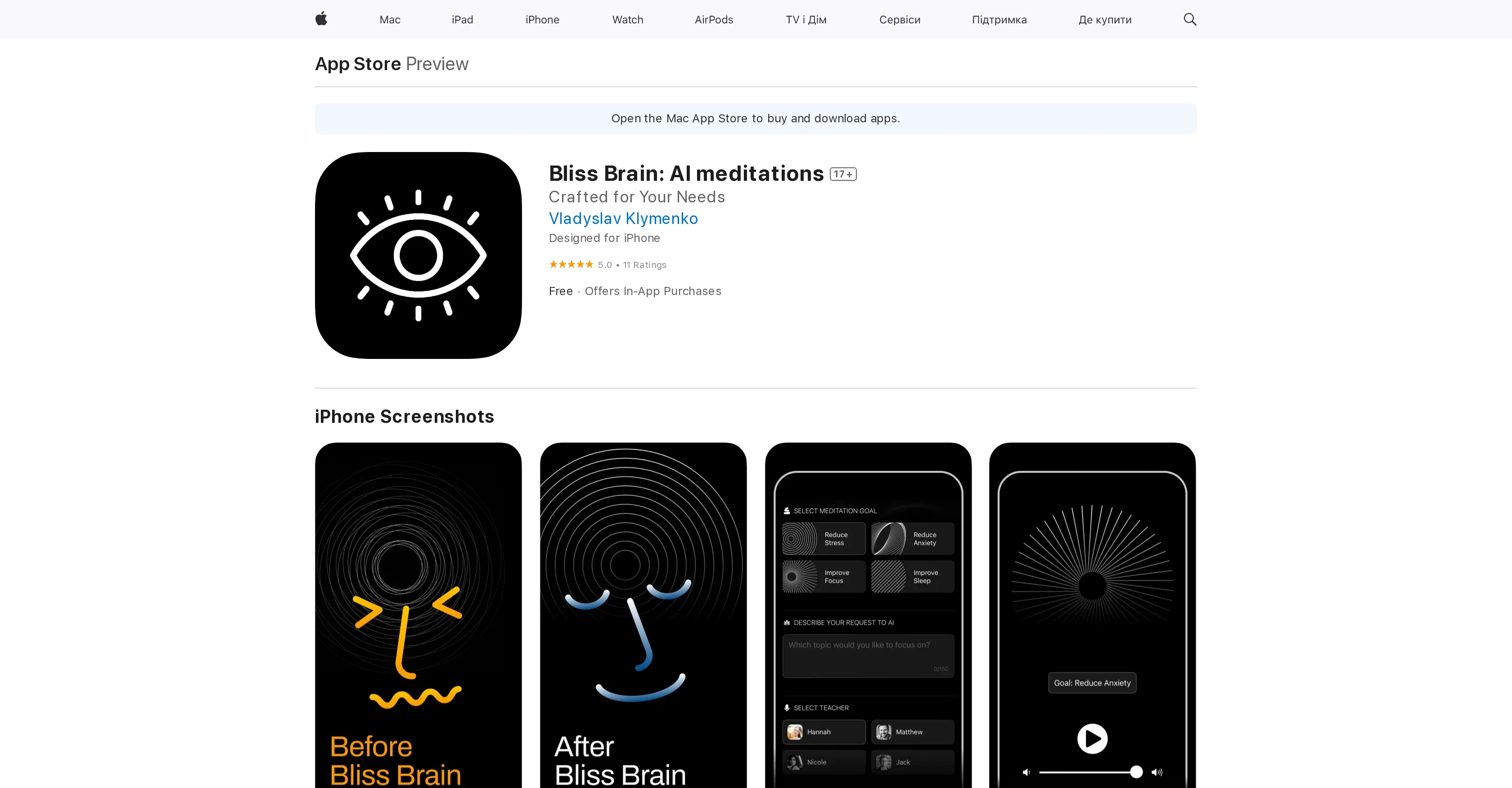 Bliss Brain screenshot