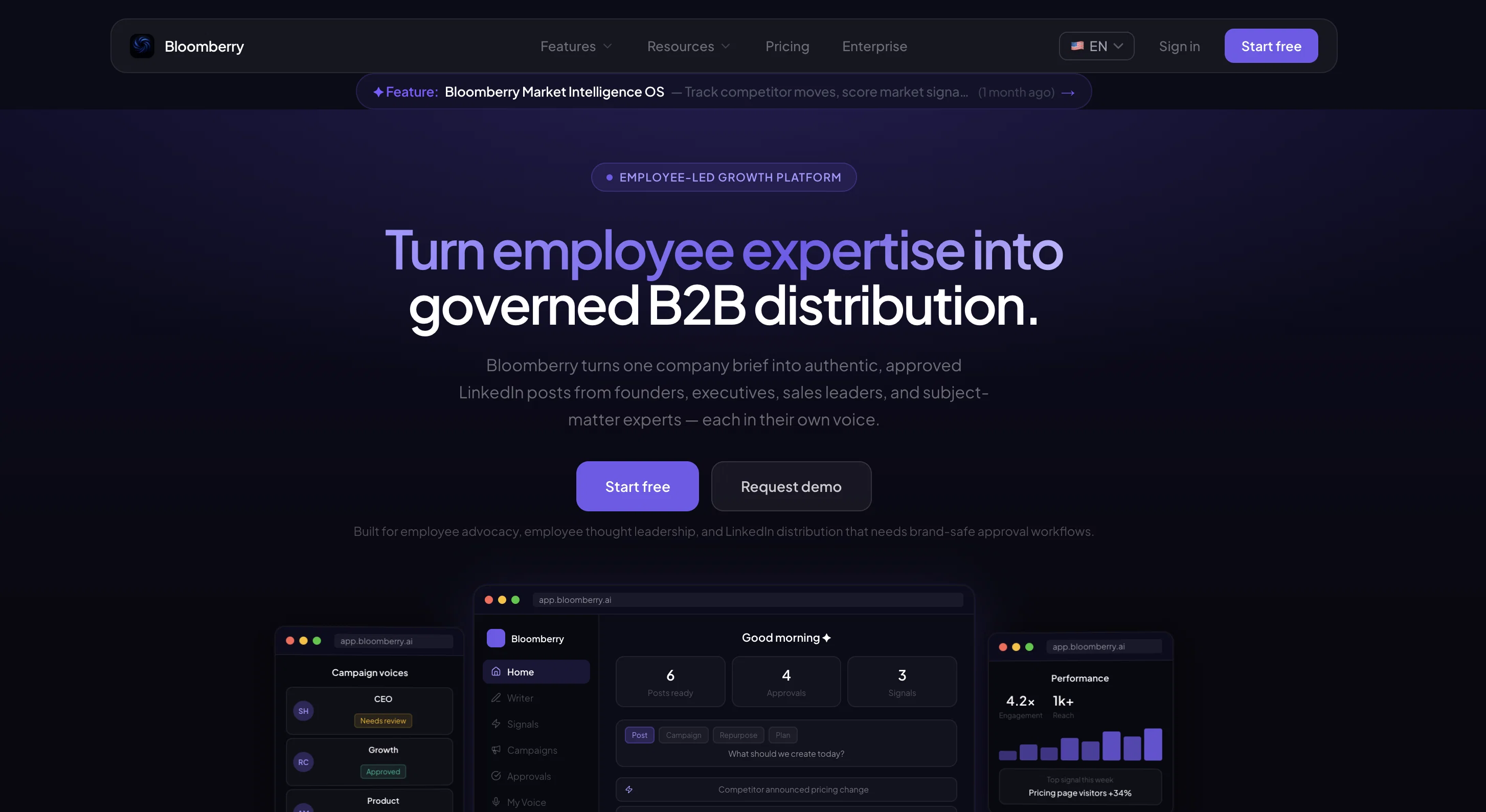 Bloomberry screenshot