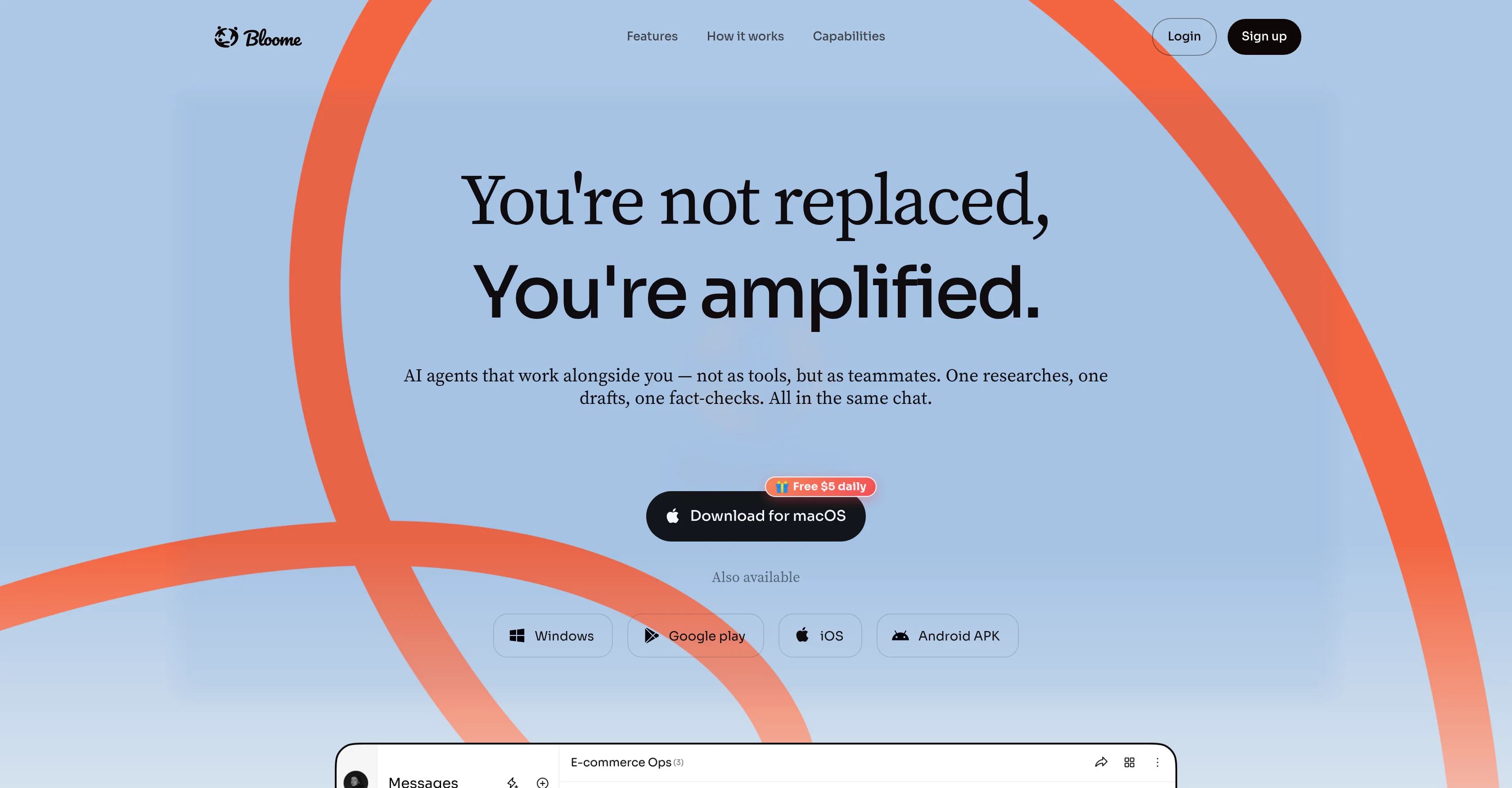 Bloome screenshot