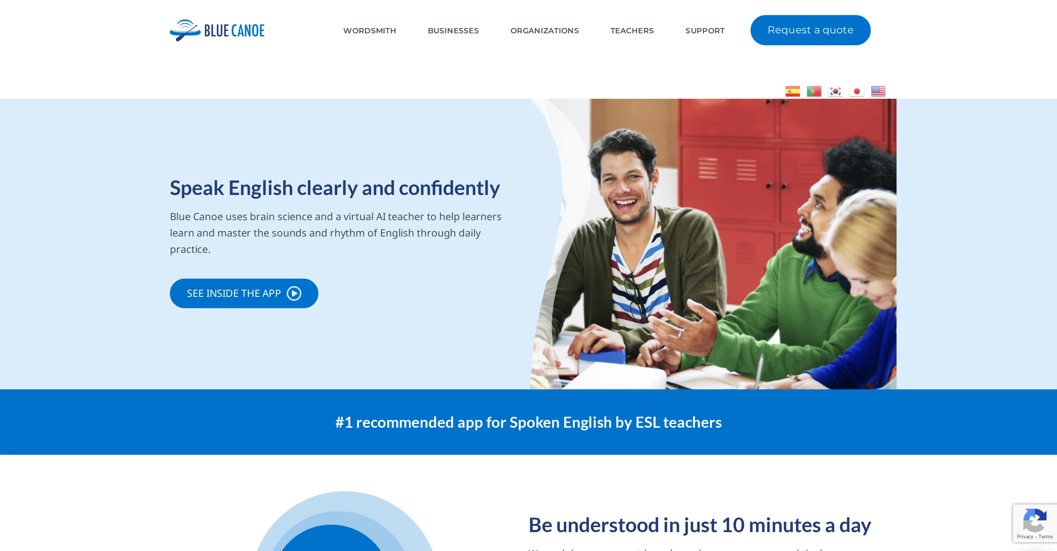 Blue Canoe Learning screenshot