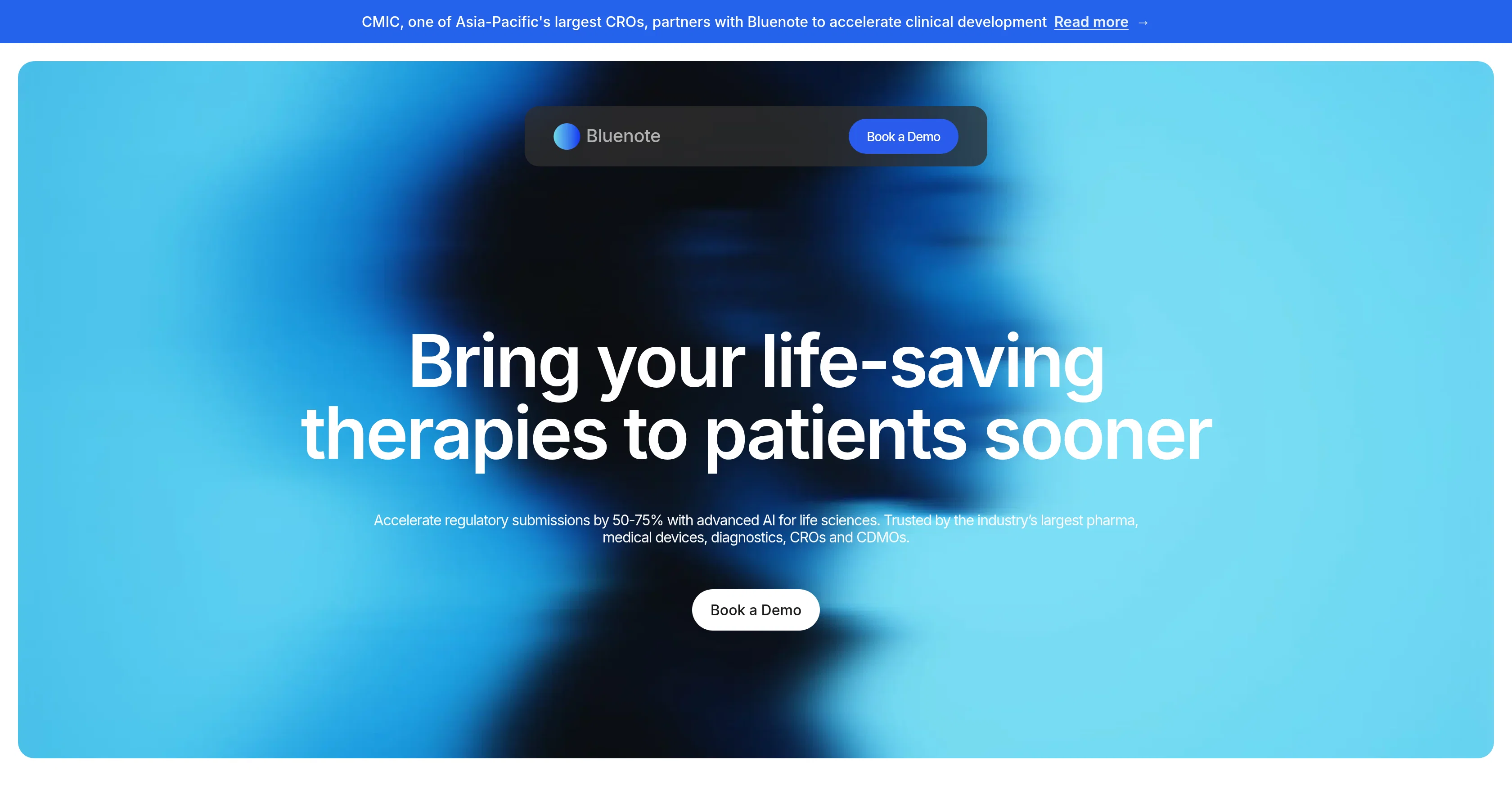 Bluenote screenshot