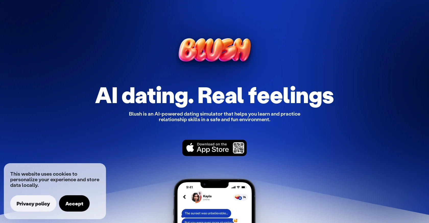 Blush screenshot