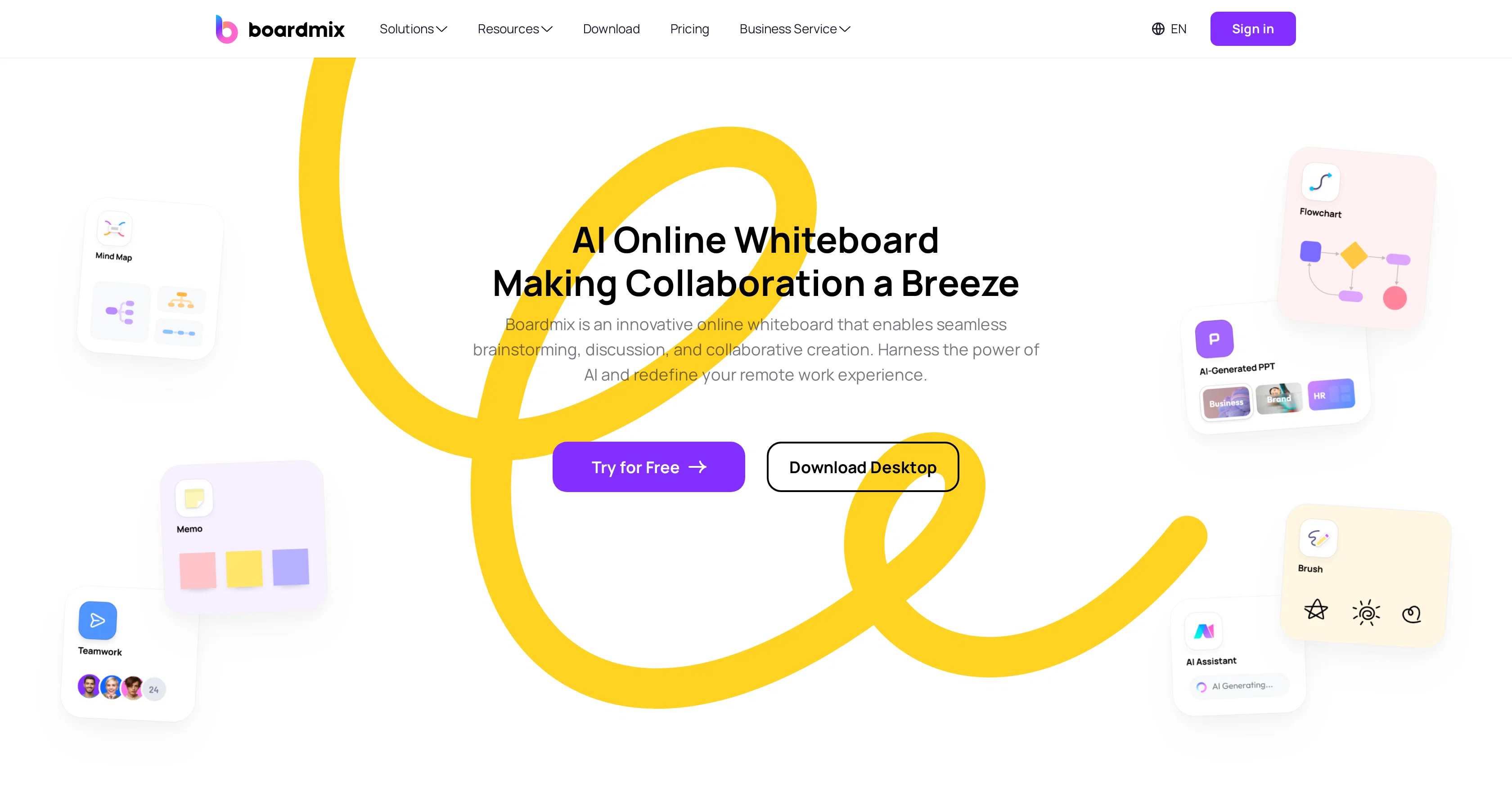 BoardMix screenshot
