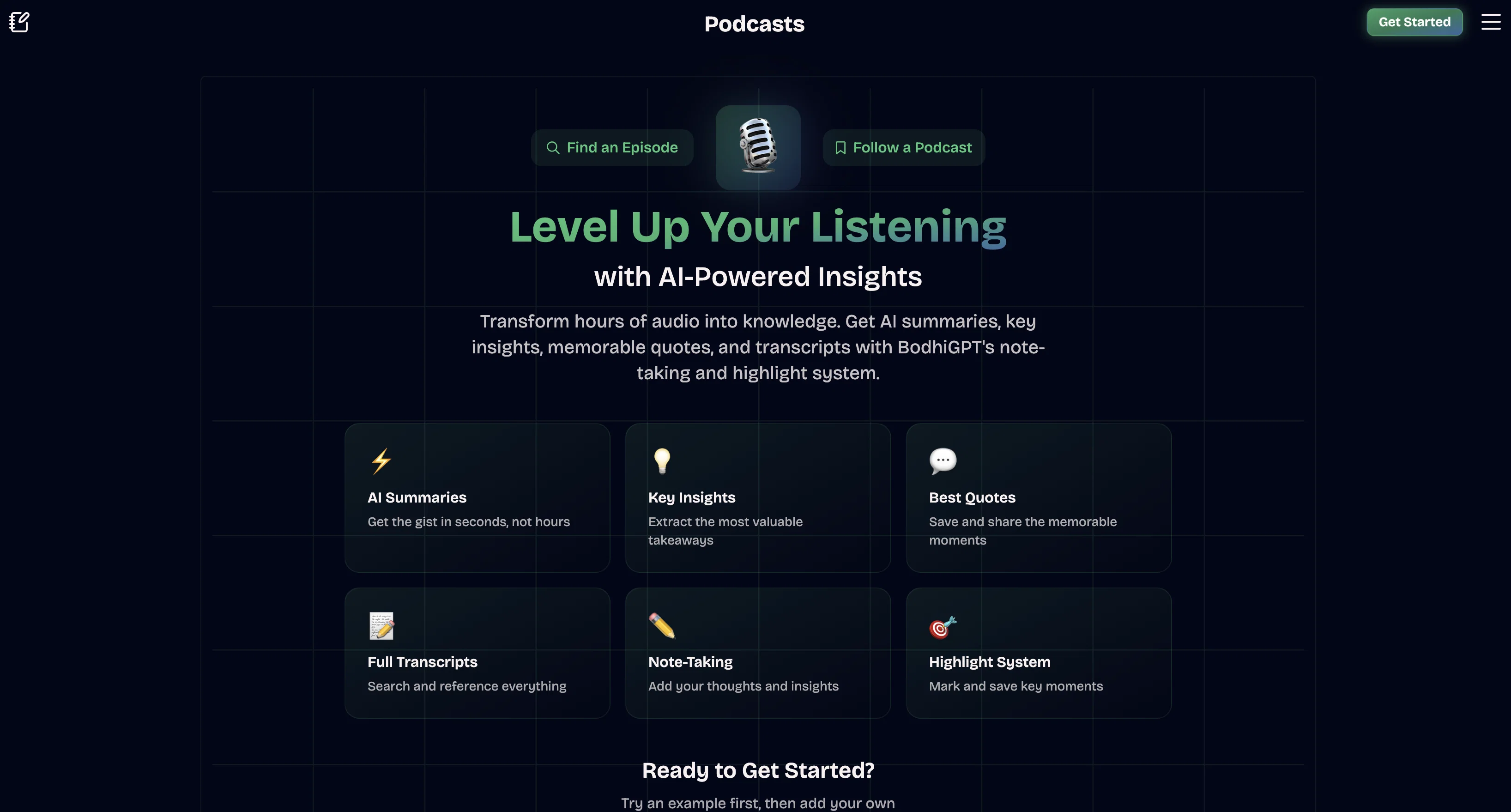 BodhiGPT | Podcasts screenshot