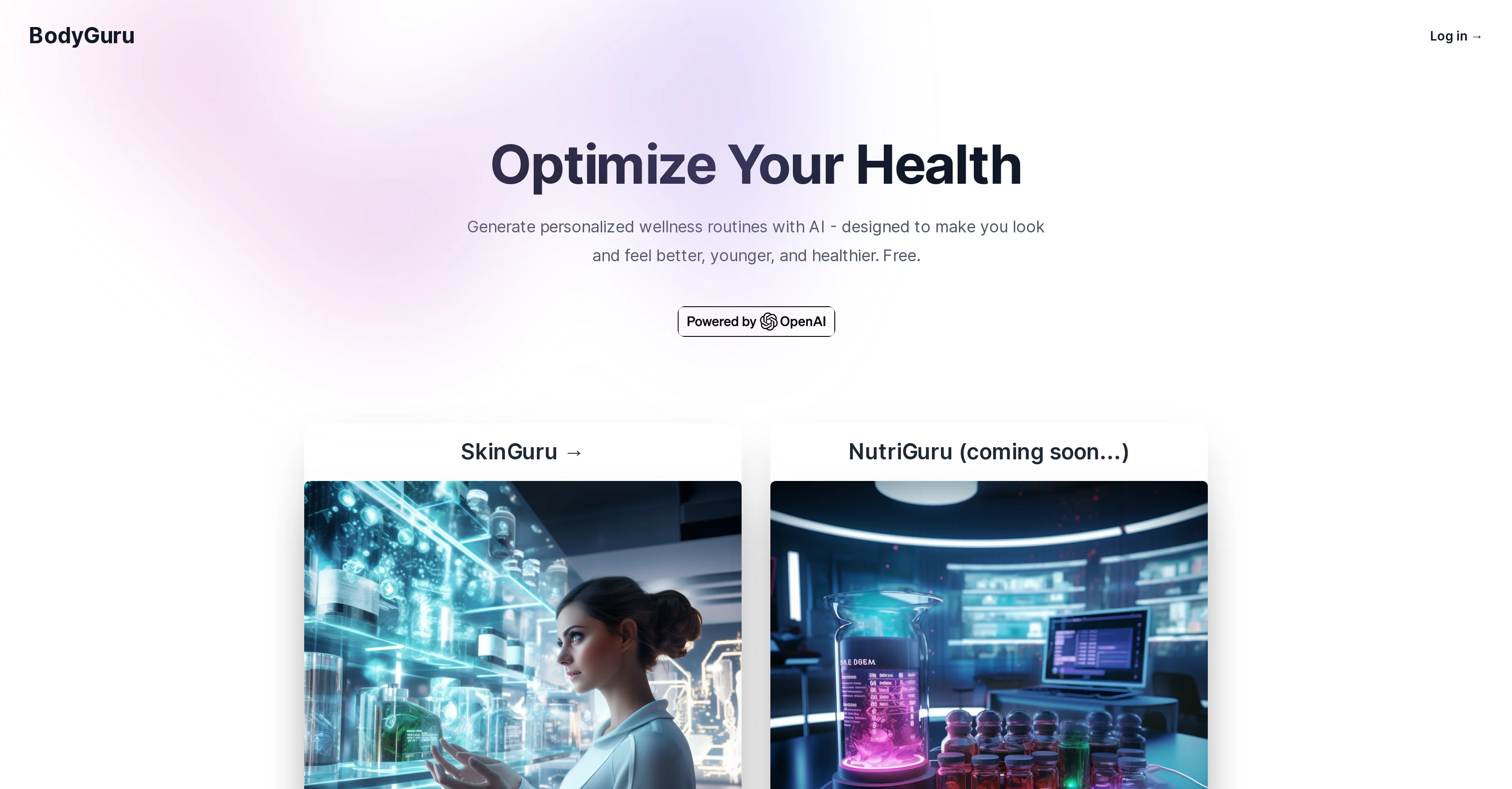 BodyGuru screenshot