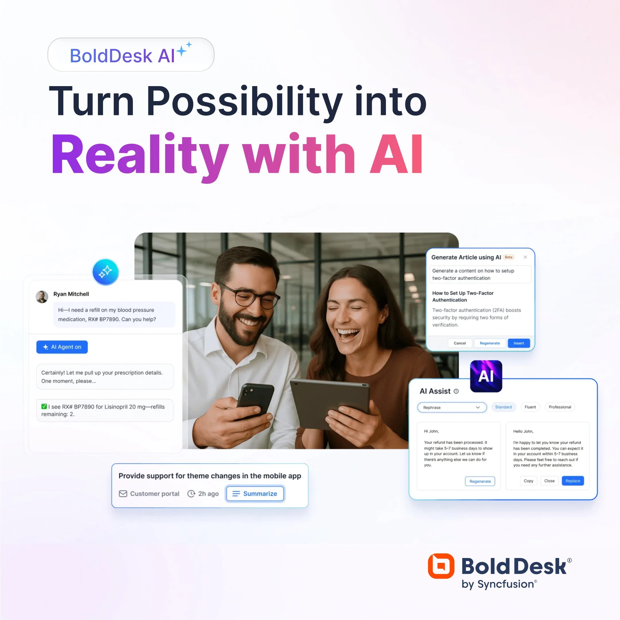 BoldDesk screenshot