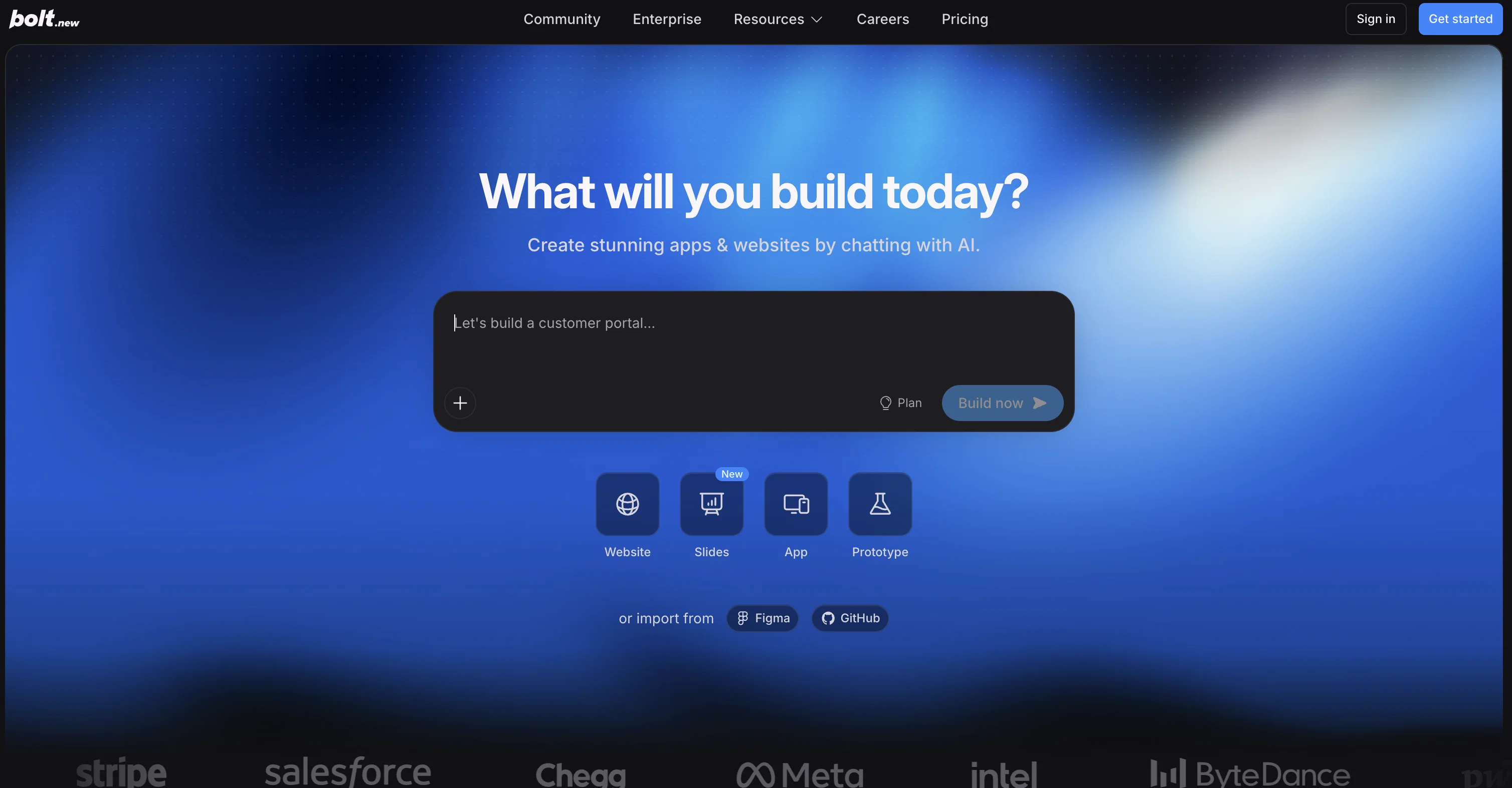 bolt.newv3.0 screenshot
