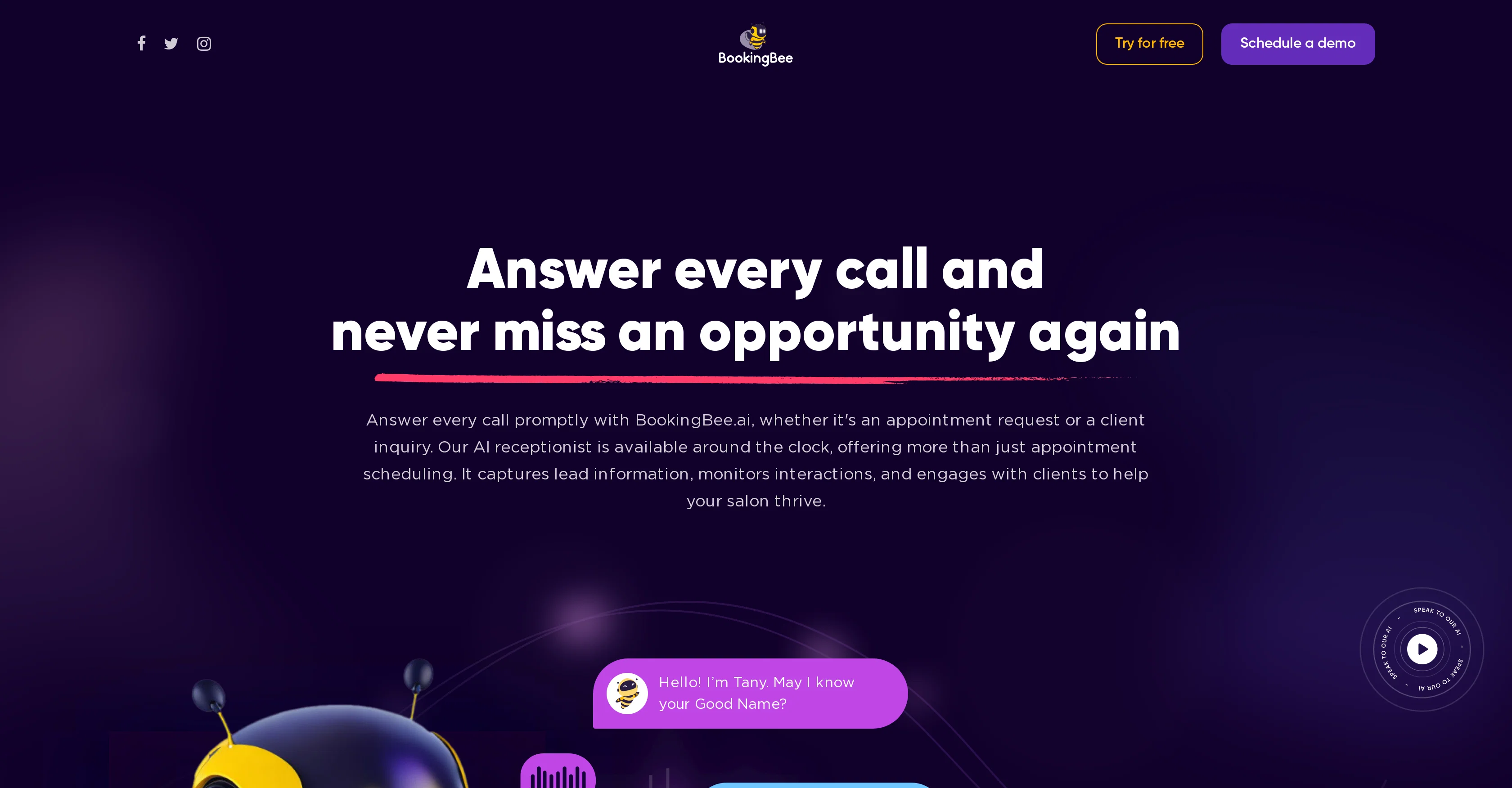 BookingBee screenshot