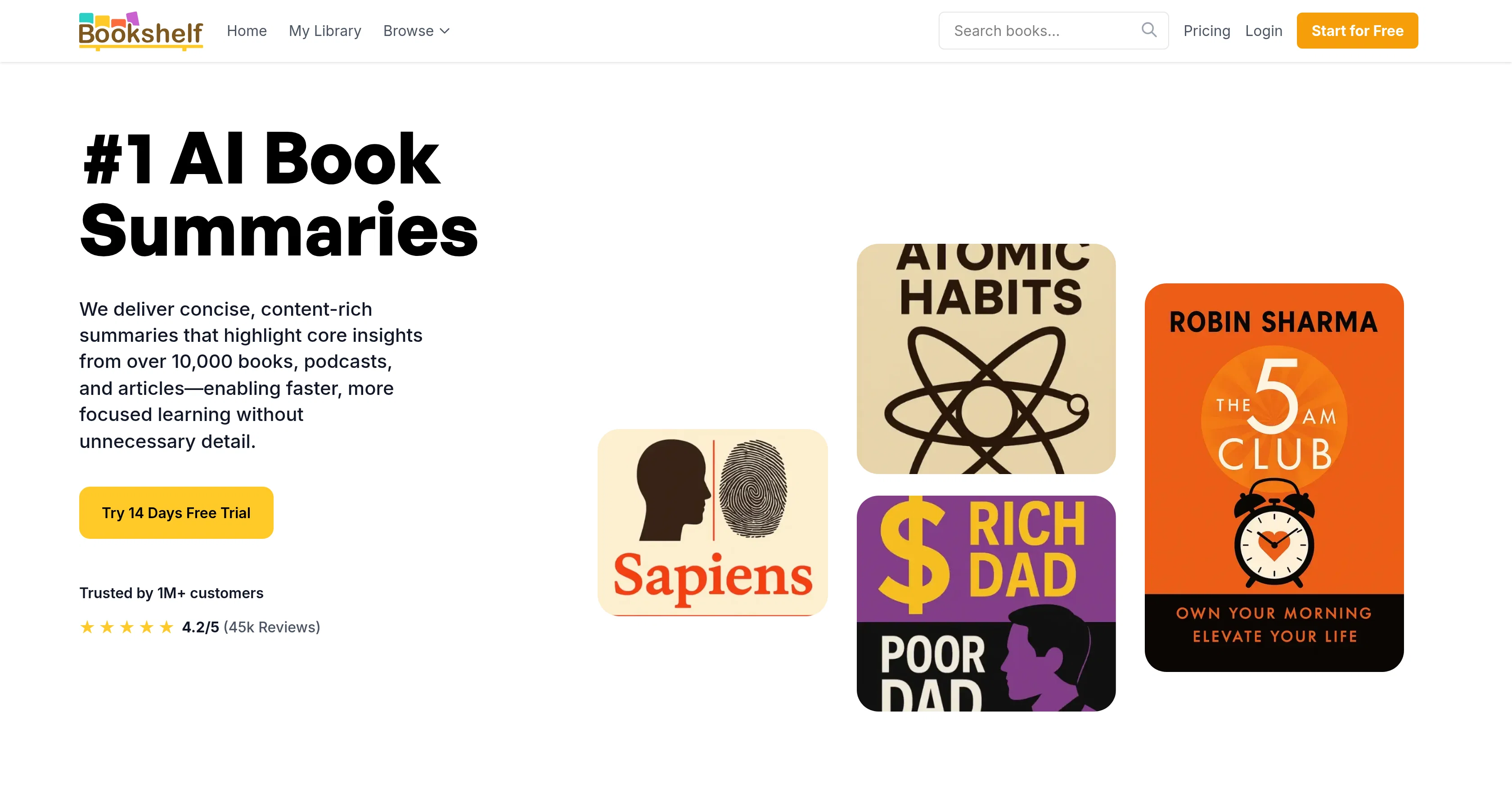 Bookshelf AI screenshot