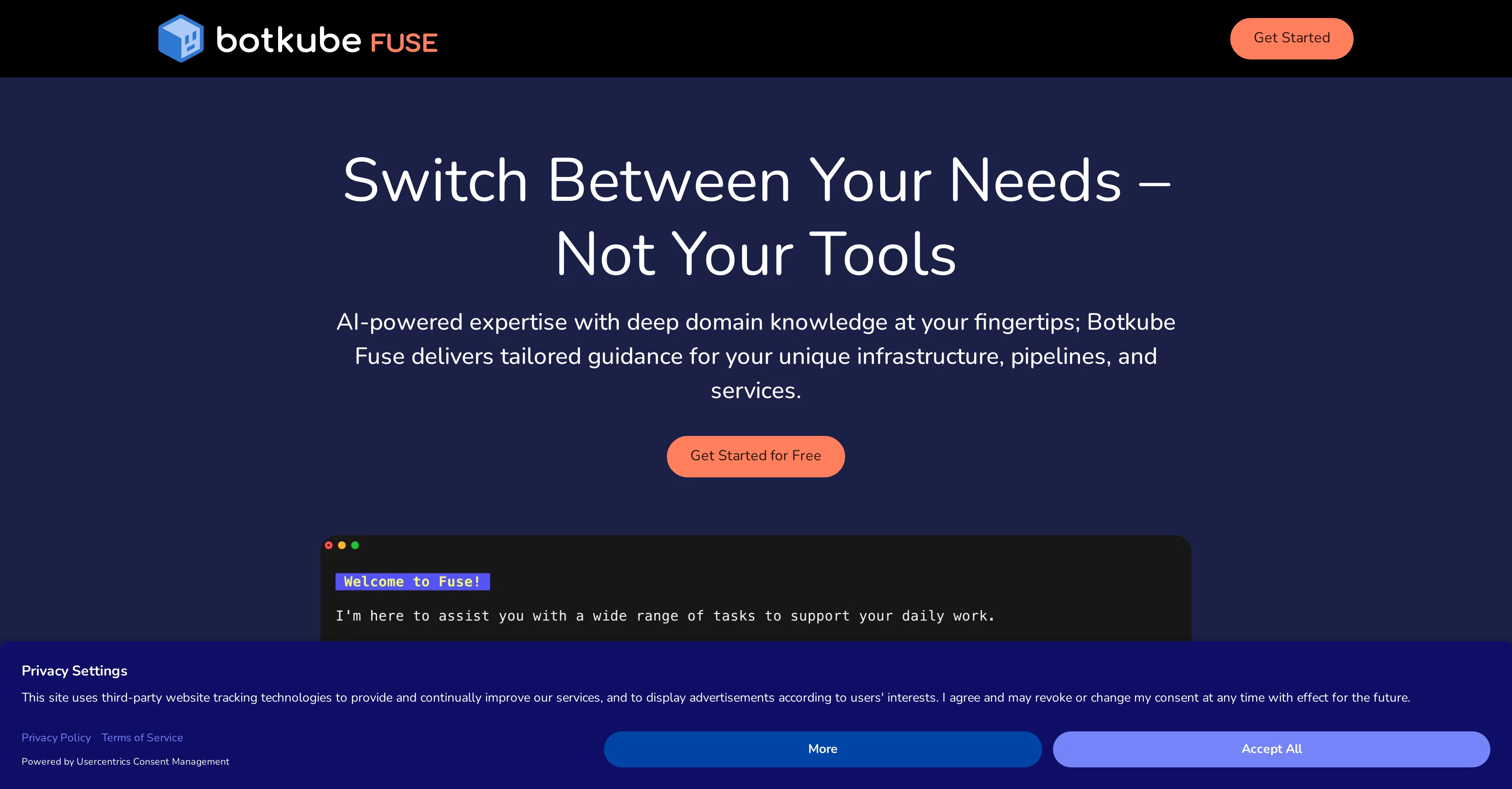 BotKube Fuse screenshot
