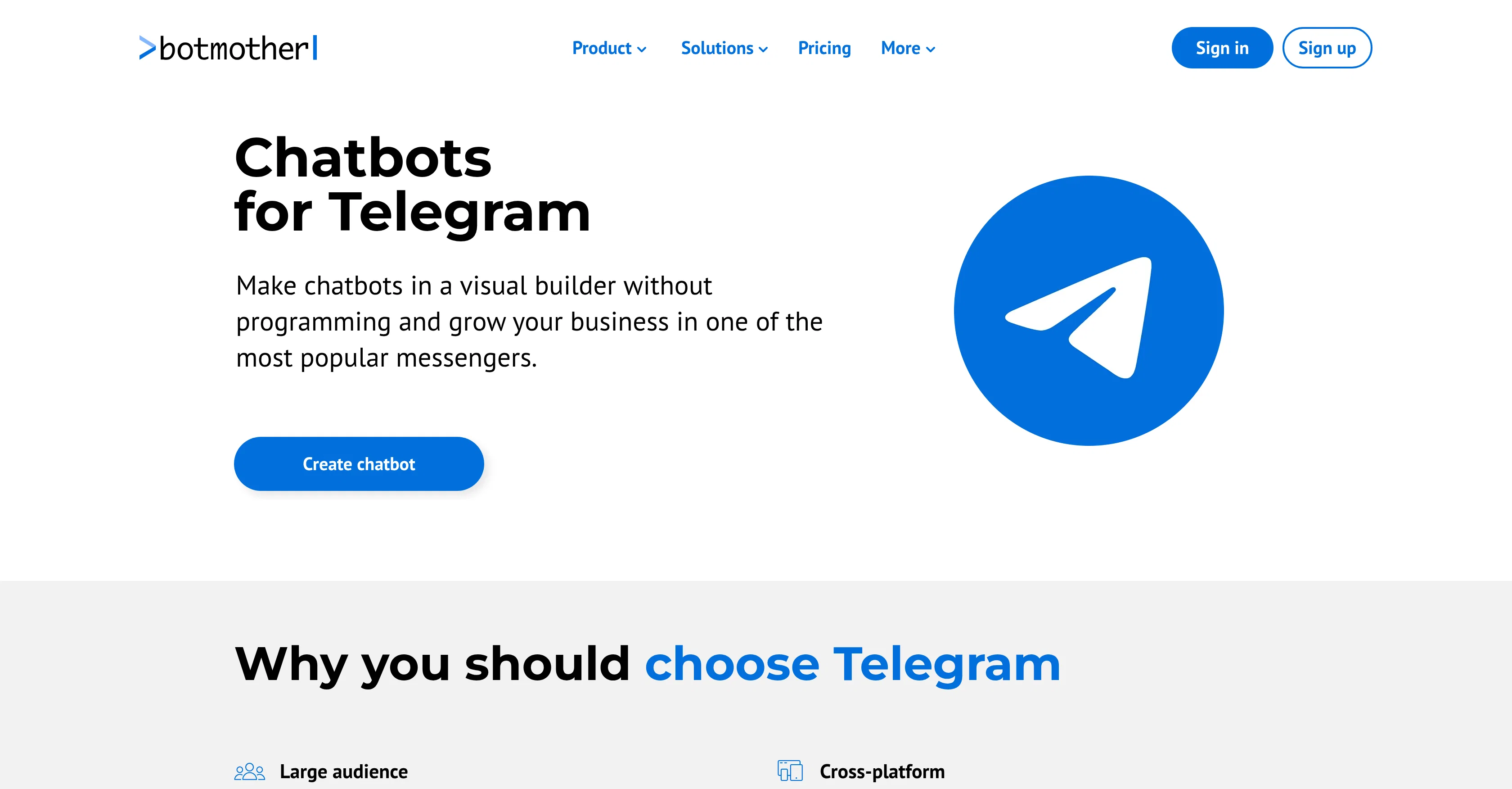 BotMother for Telegram screenshot