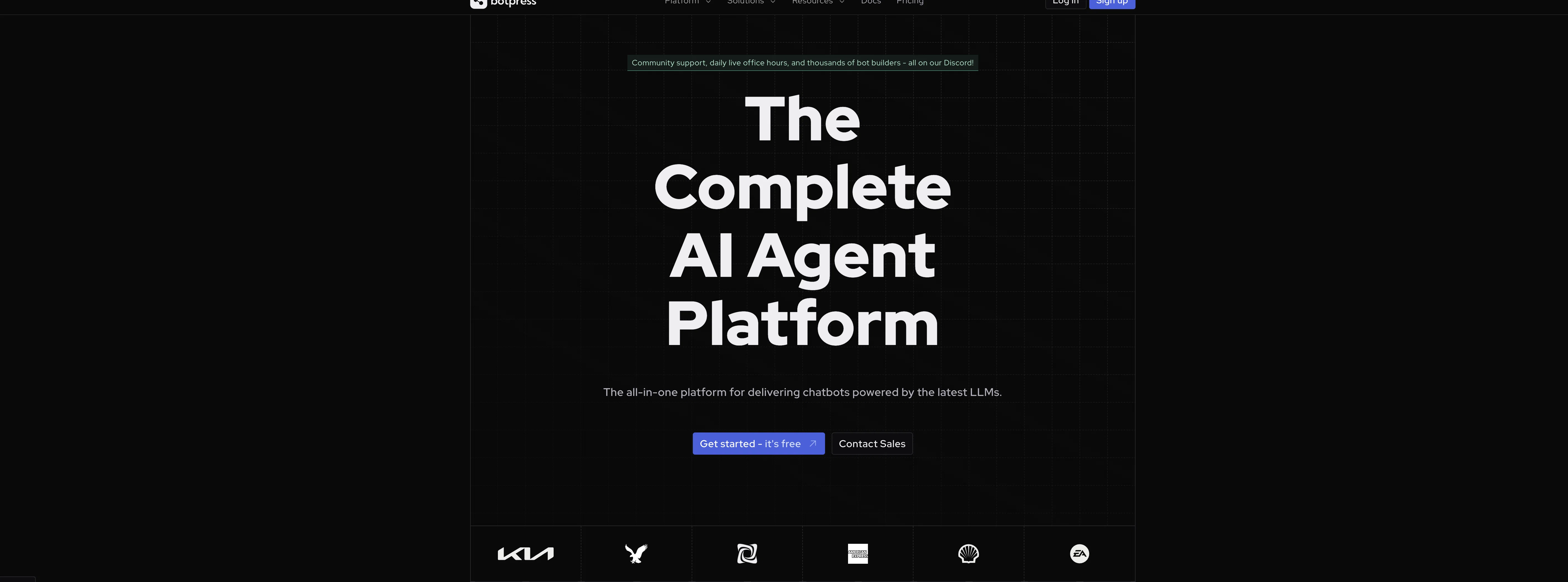 Botpress screenshot