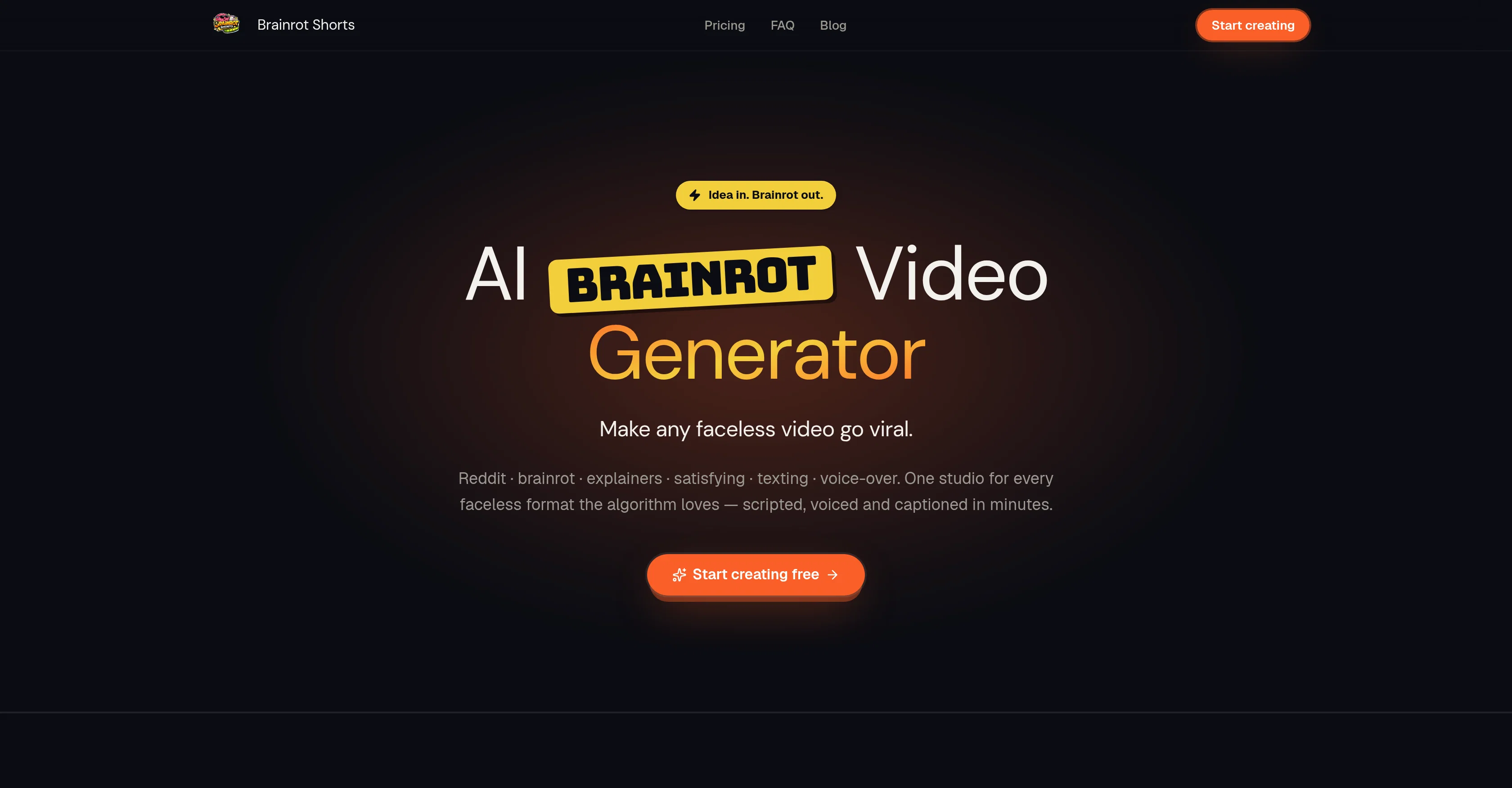 Brainrot Shorts screenshot