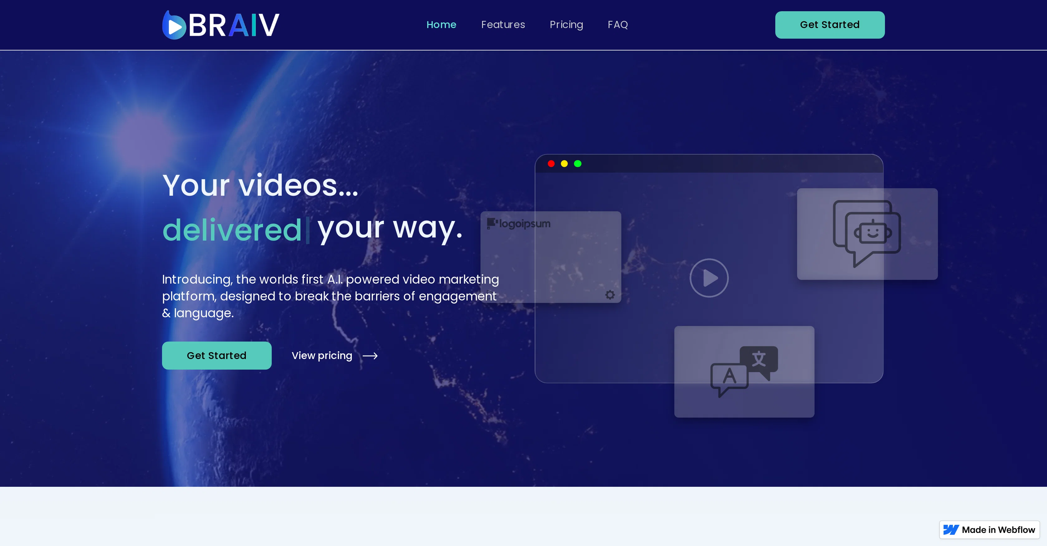 Braiv screenshot