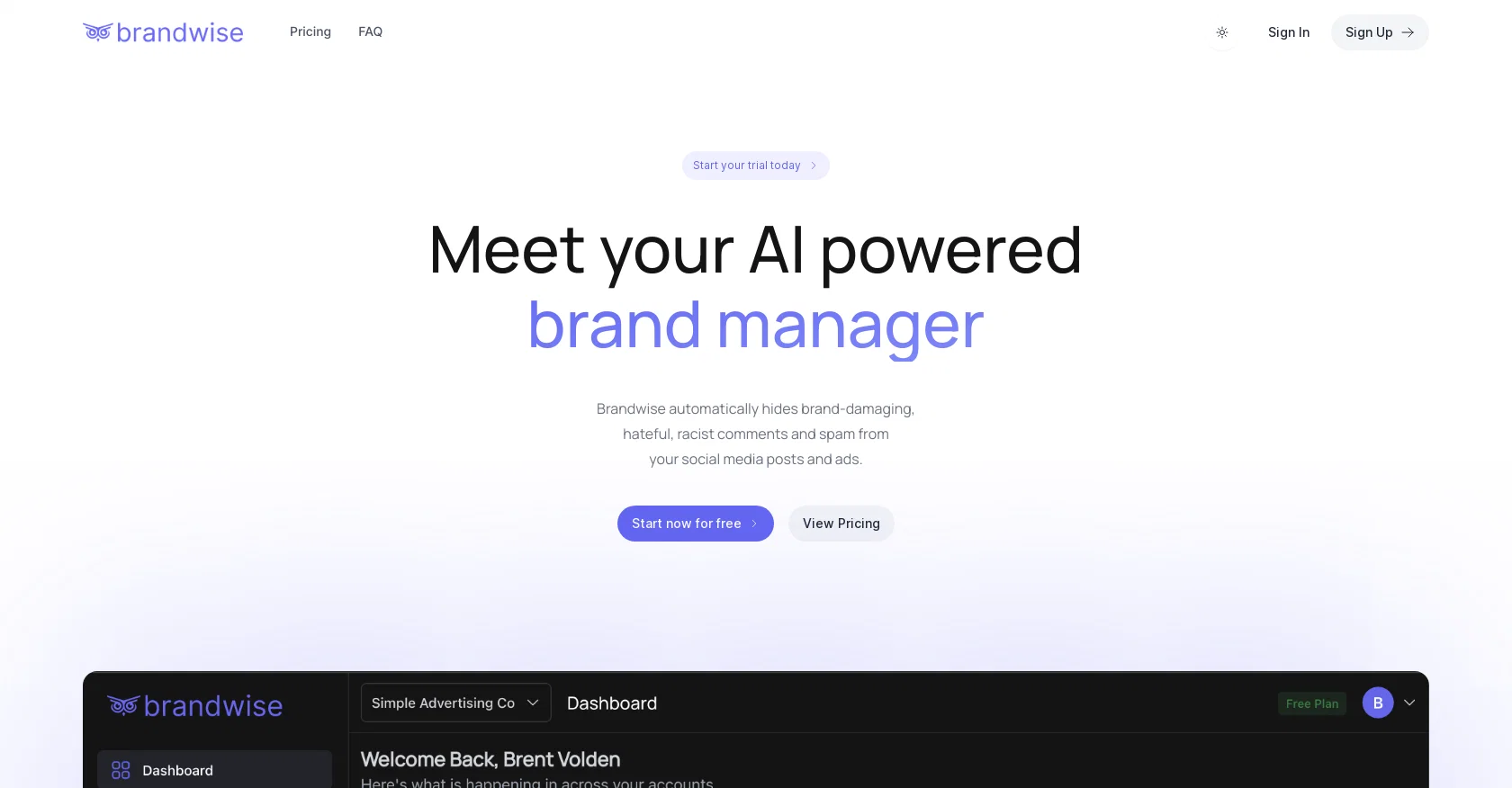 Brandwise screenshot