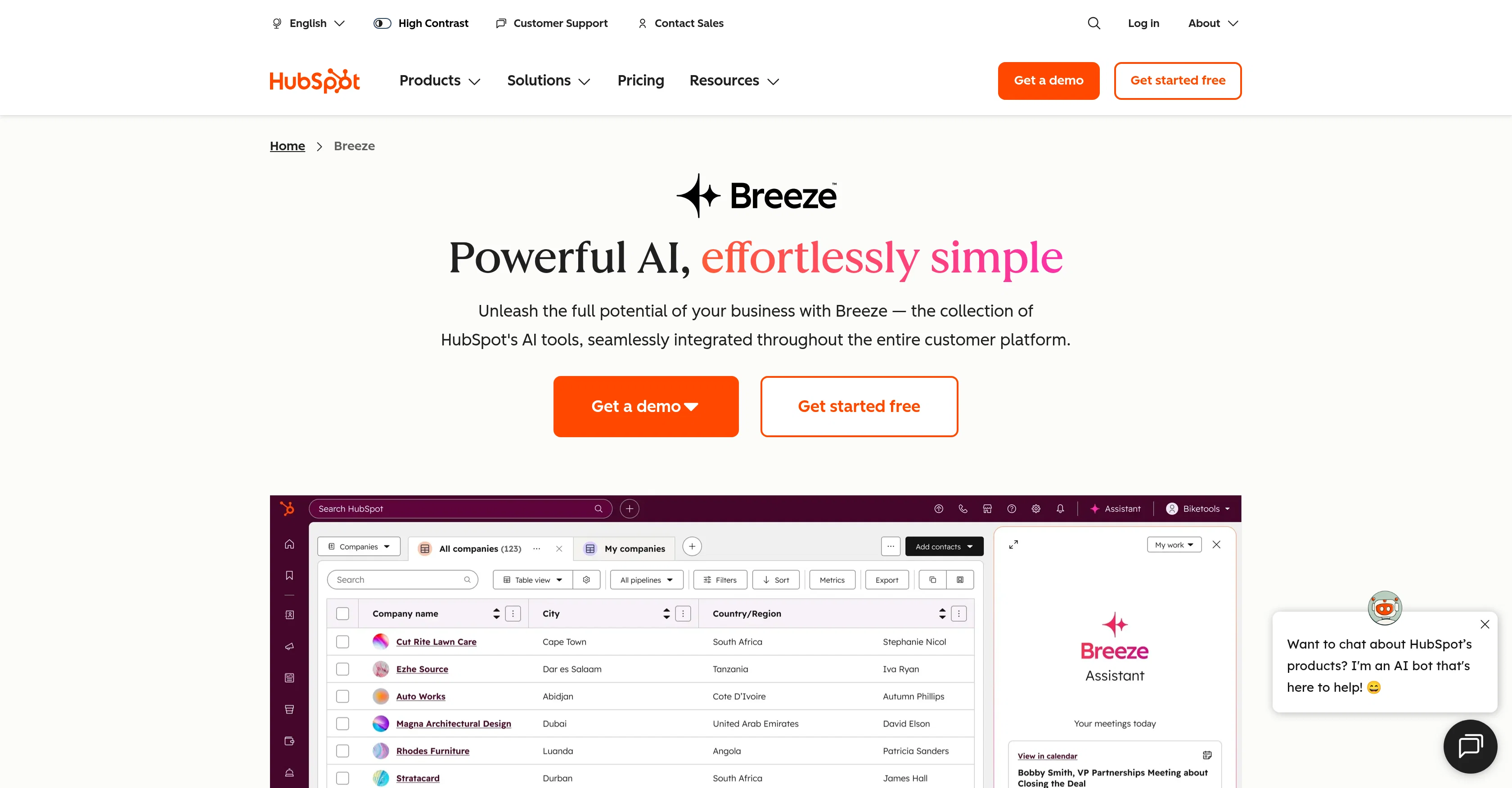 Breeze screenshot