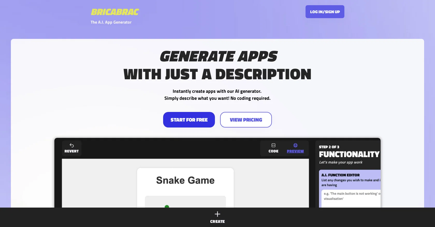 Bricabrac screenshot