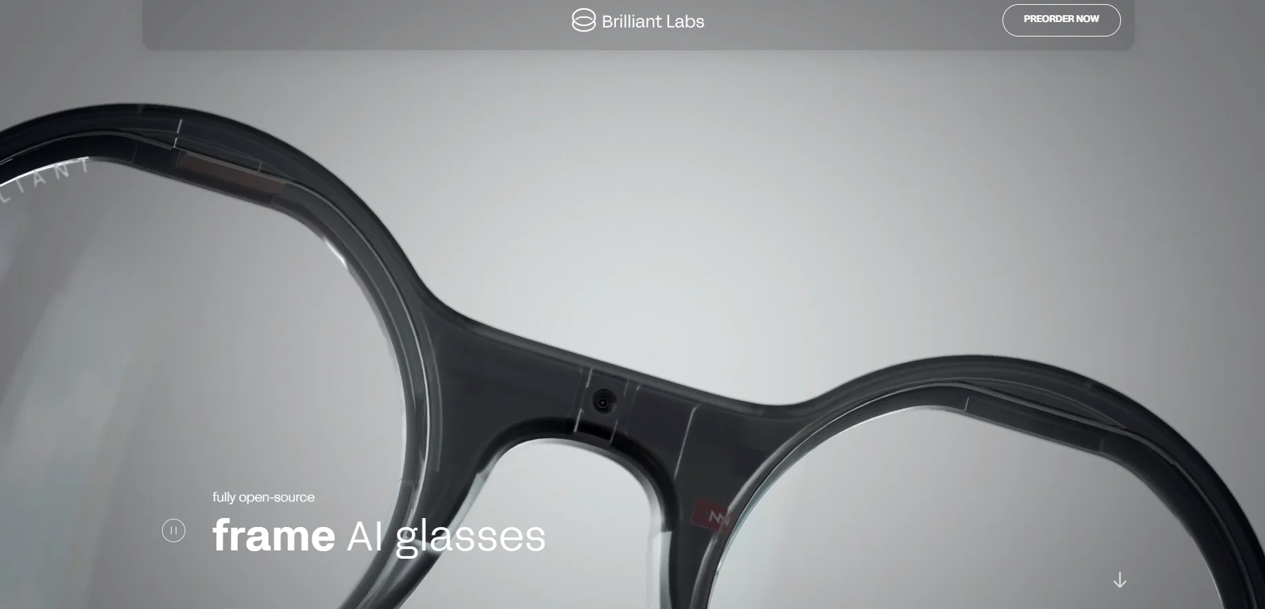 Brilliant Labs screenshot