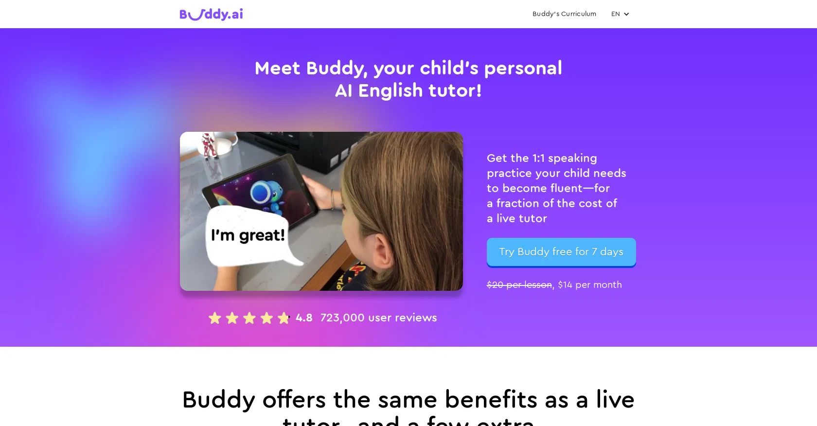 Buddy screenshot
