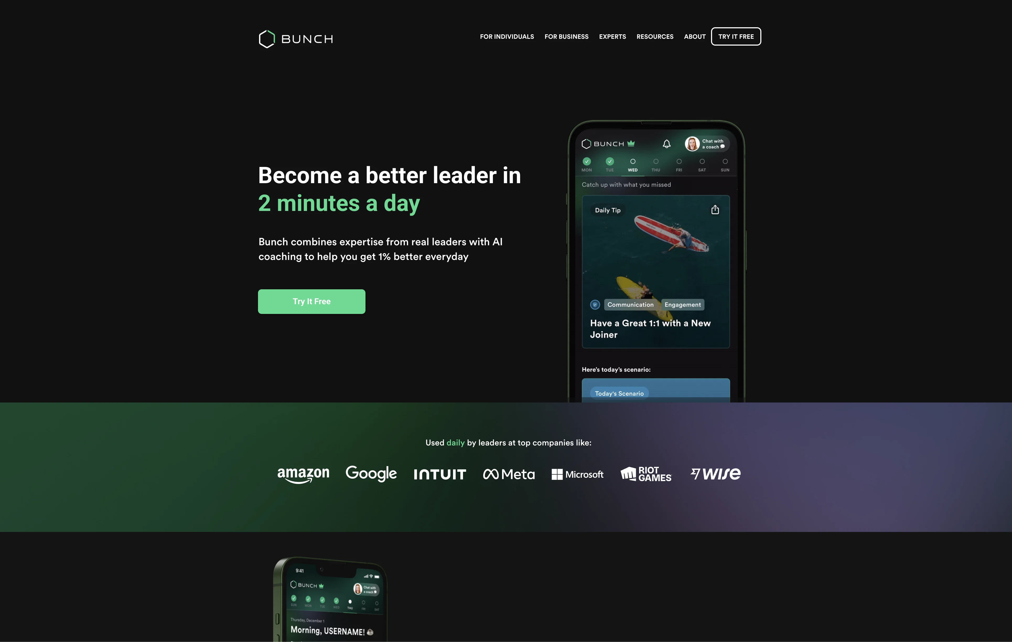 Bunch screenshot