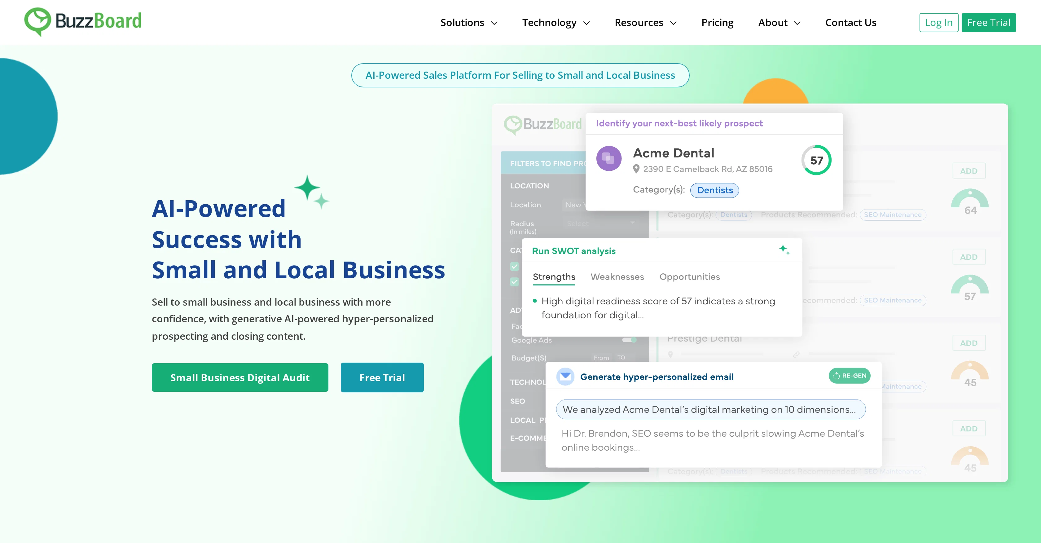 BuzzBoard screenshot