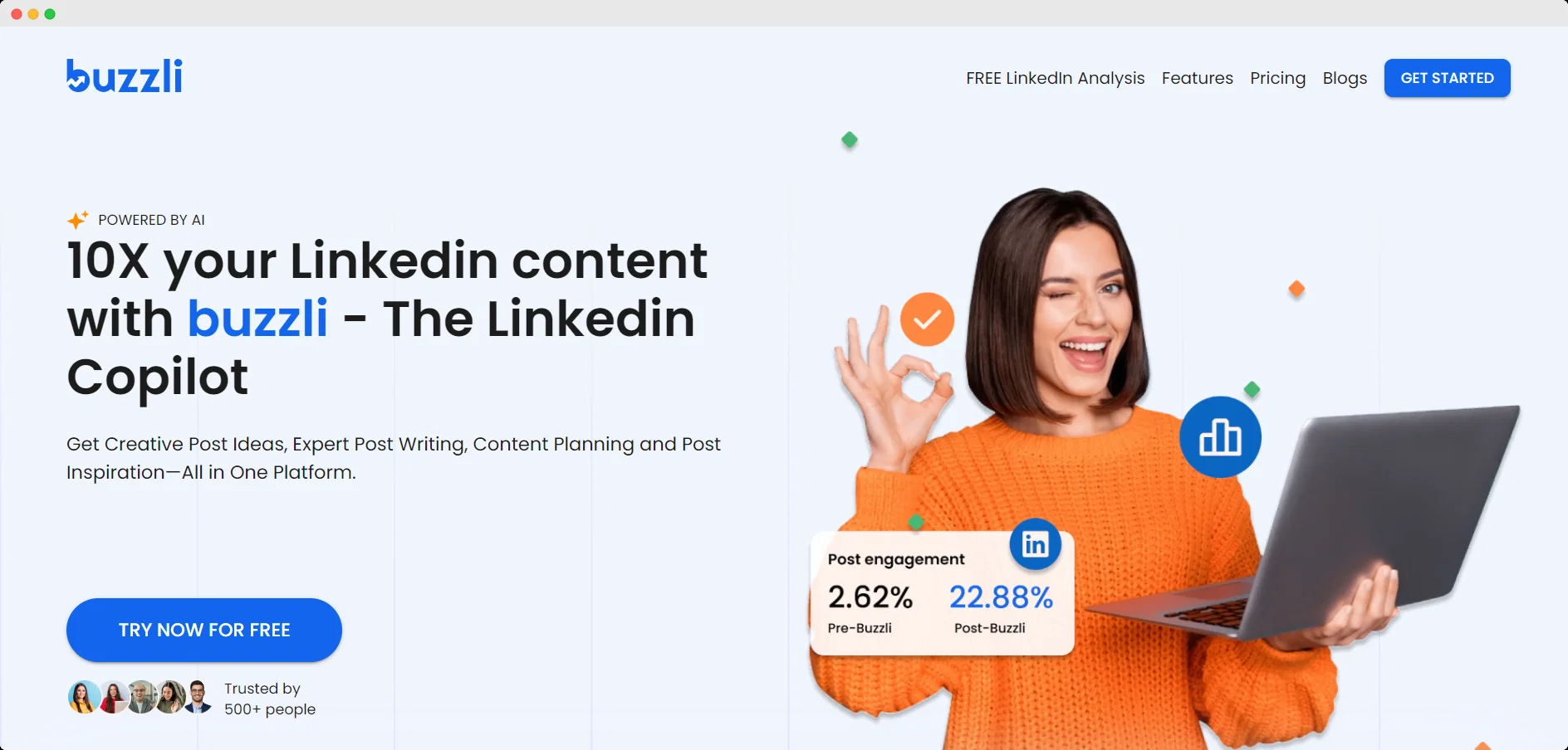 Buzzli screenshot