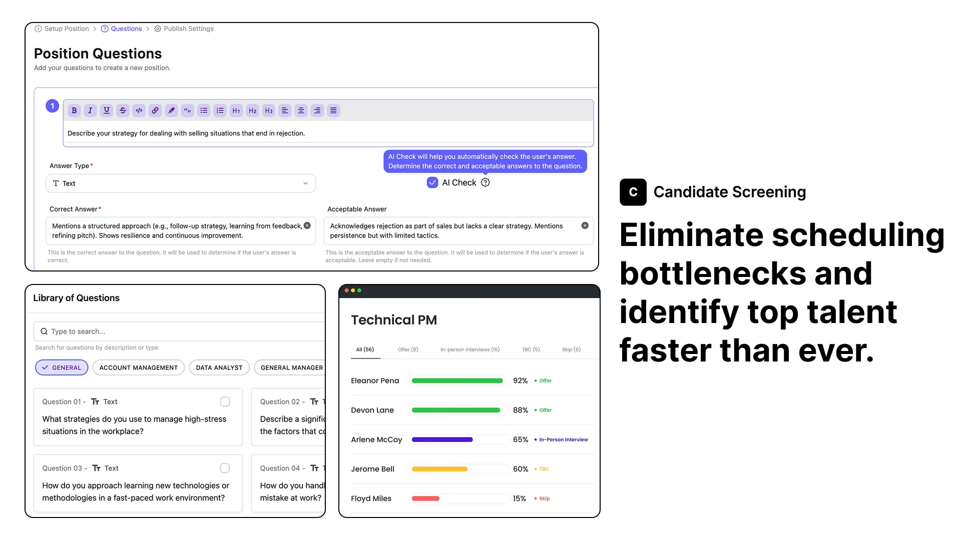 Candidate Screening - AI-Powered Hiring & Assessment ... screenshot