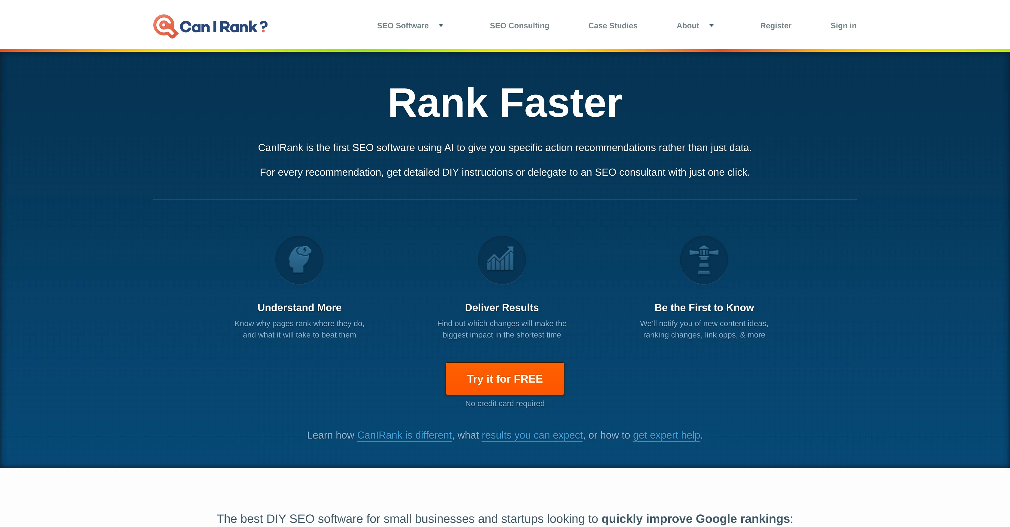 Canirank screenshot