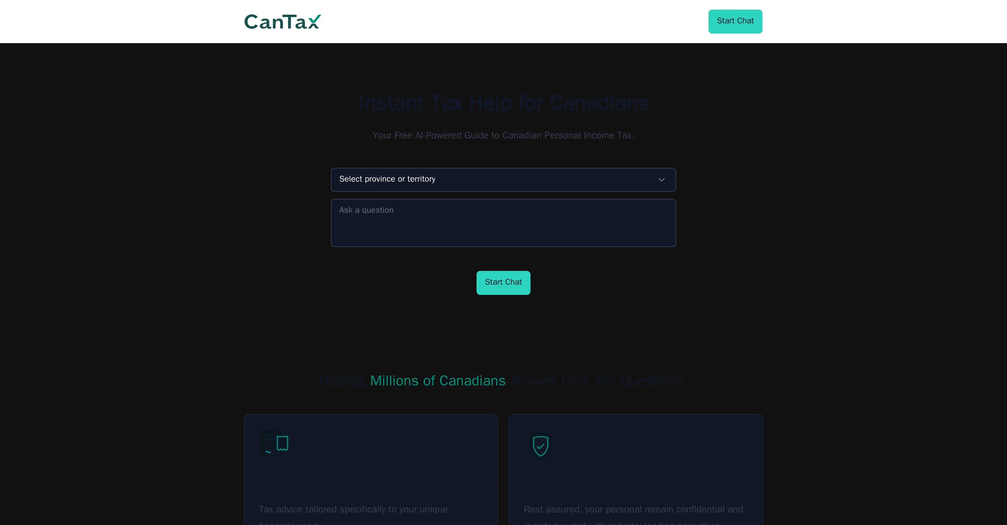 CanTax screenshot