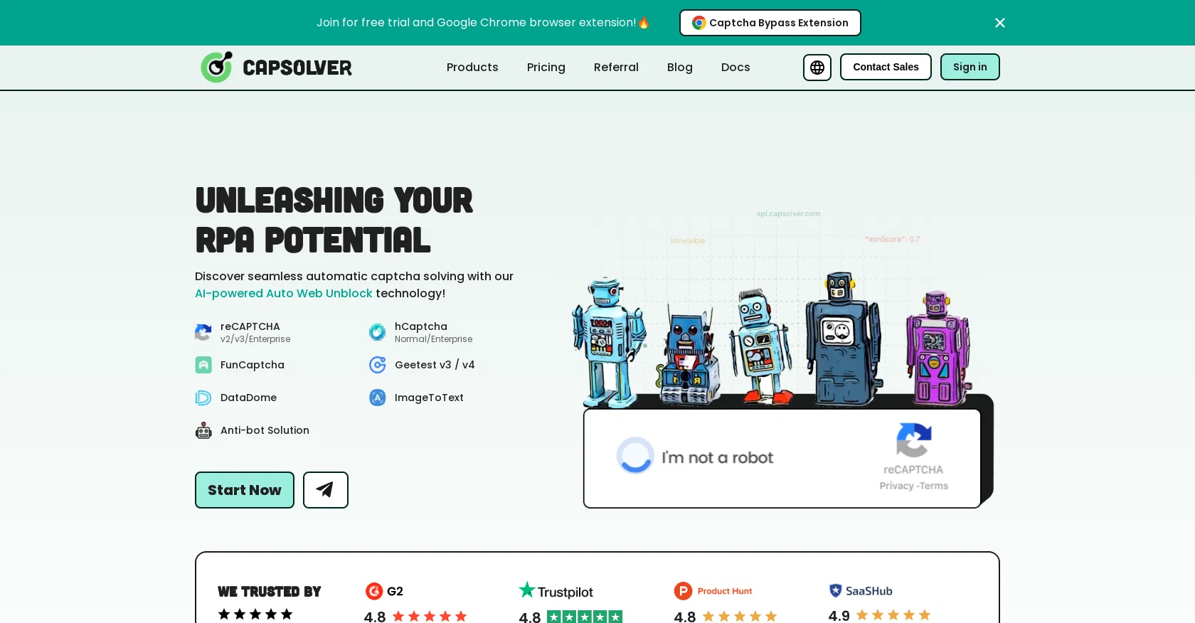 Capsolver screenshot