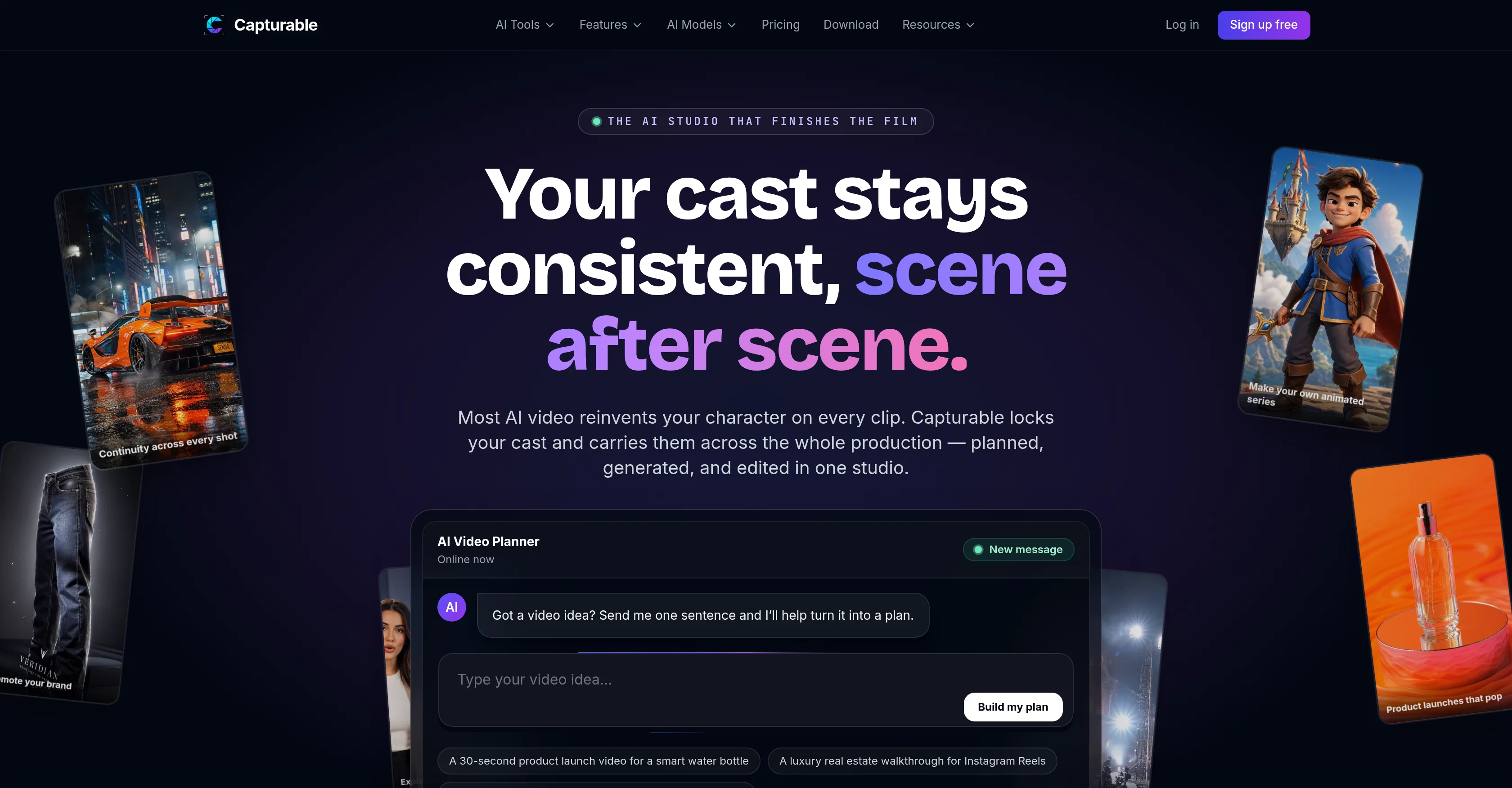 Capturable screenshot
